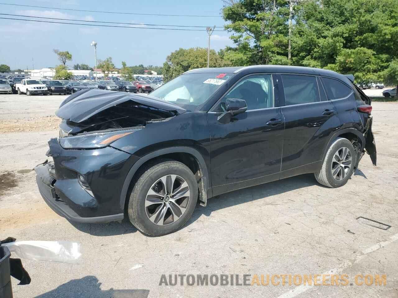 5TDGZRBH3NS213640 TOYOTA HIGHLANDER 2022