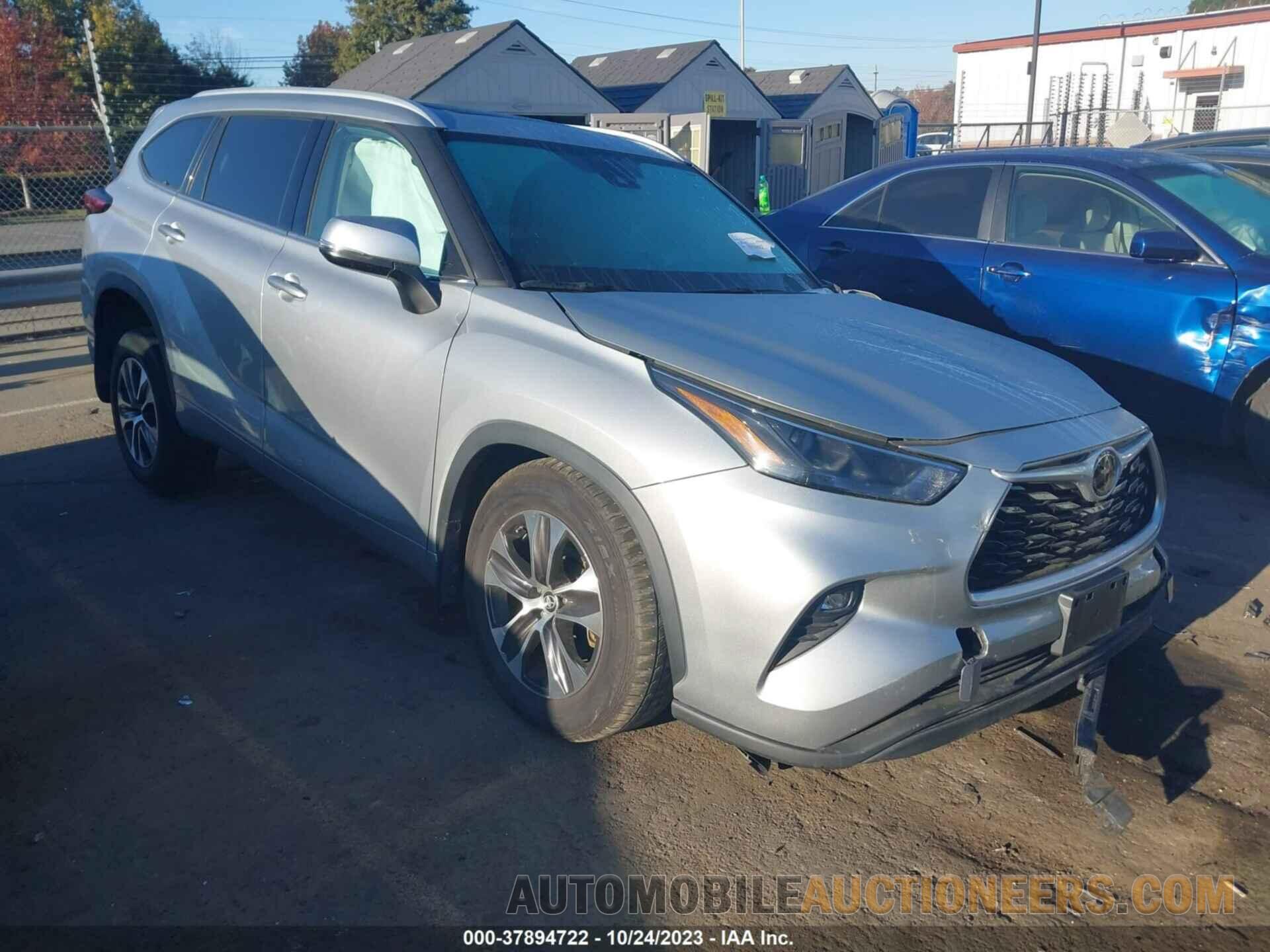 5TDGZRBH3NS564418 TOYOTA HIGHLANDER 2022