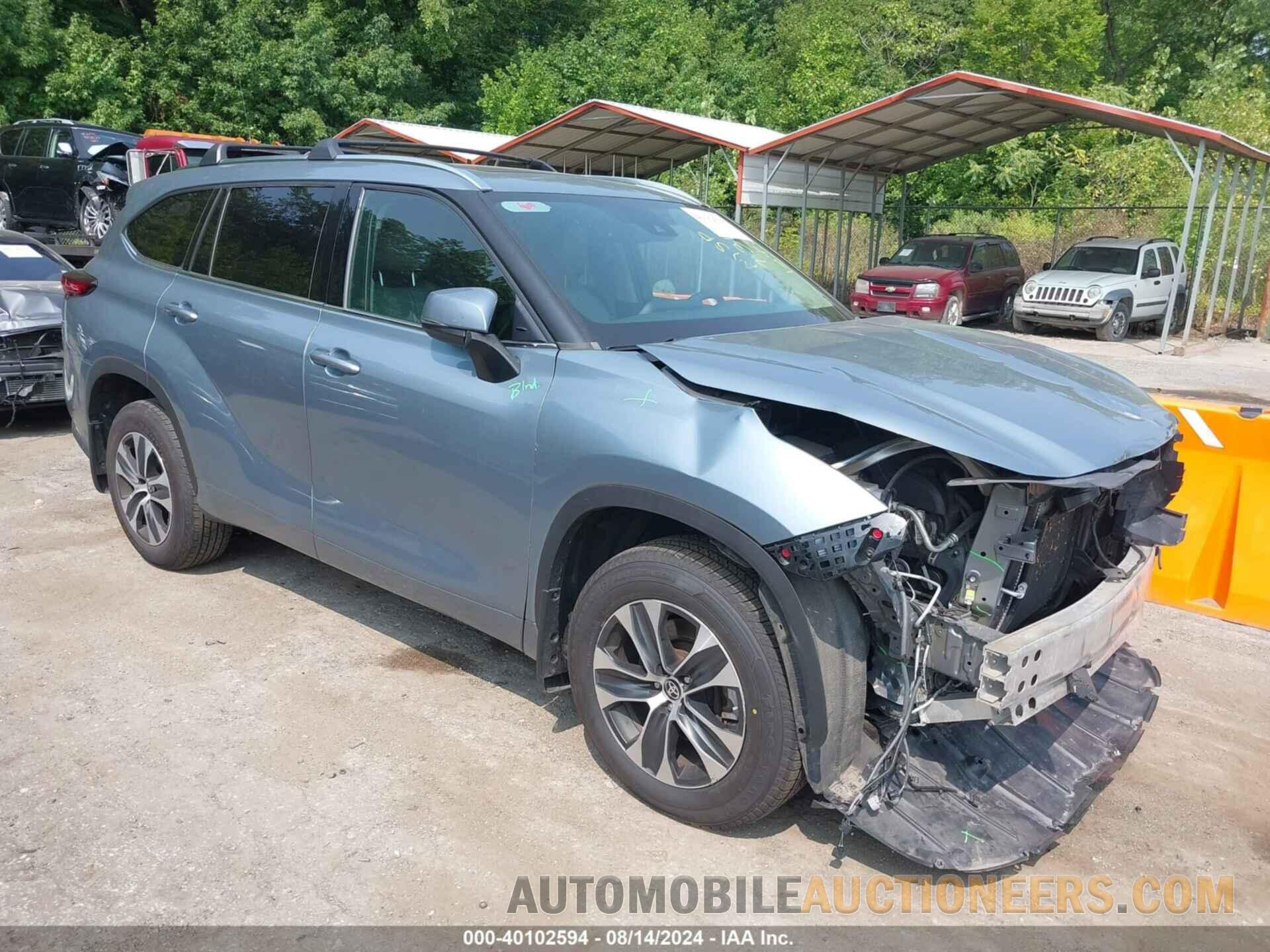 5TDGZRBH4LS009152 TOYOTA HIGHLANDER 2020