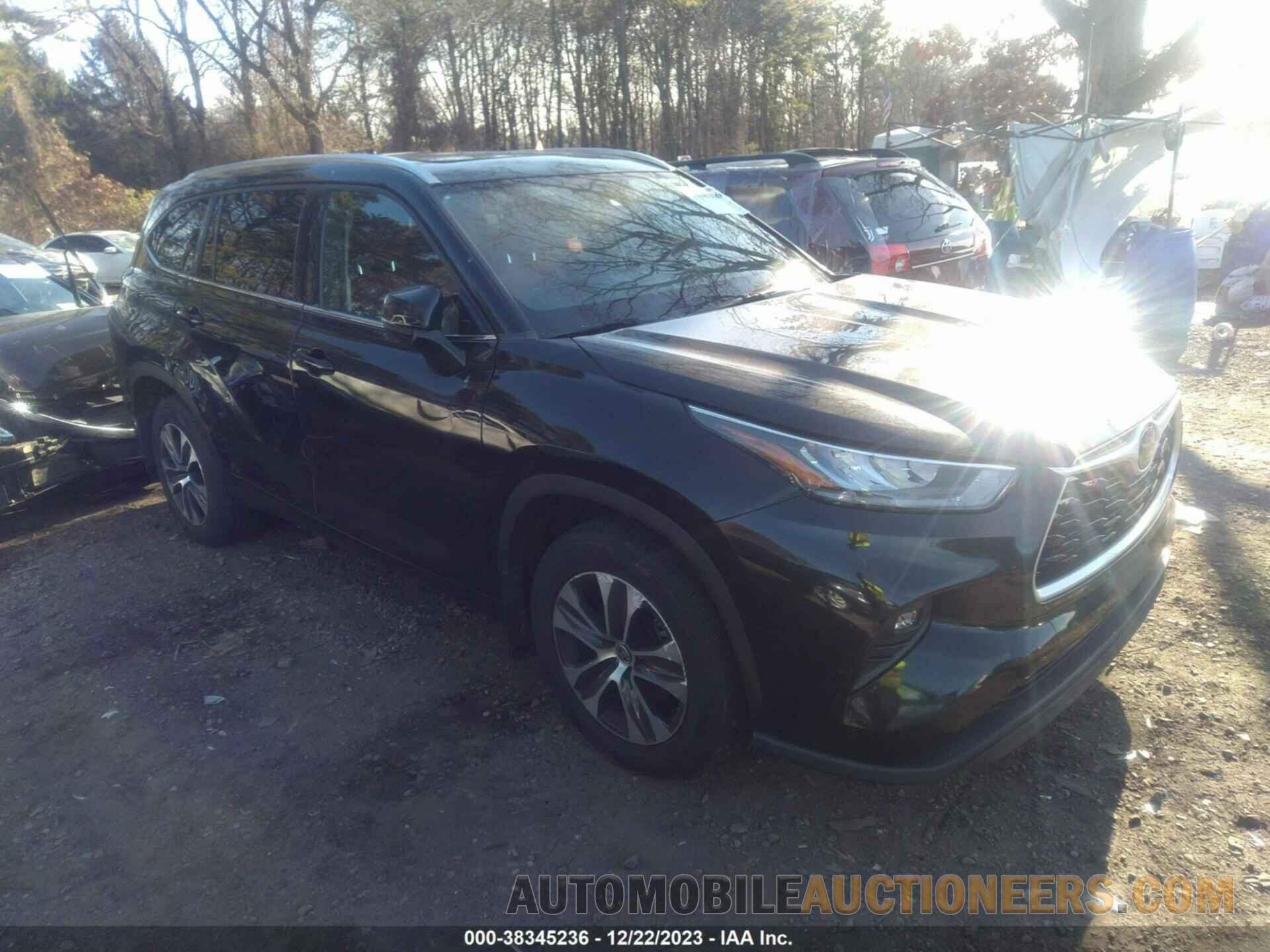 5TDGZRBH4LS015629 TOYOTA HIGHLANDER 2020