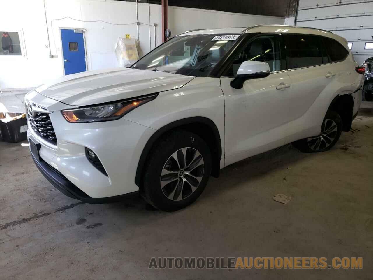 5TDGZRBH4LS016389 TOYOTA HIGHLANDER 2020