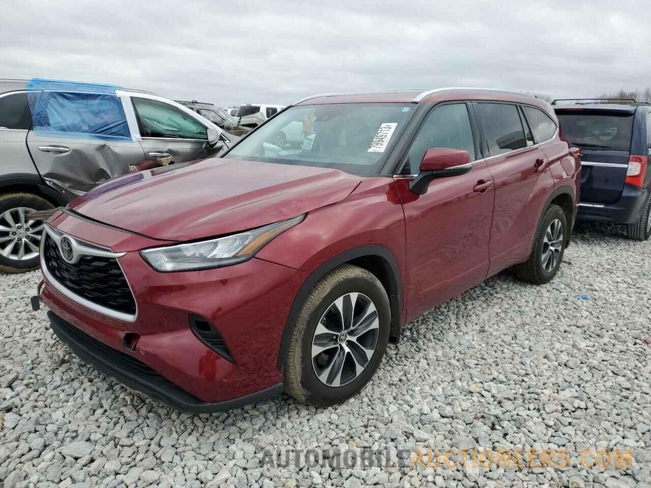 5TDGZRBH4LS521199 TOYOTA HIGHLANDER 2020