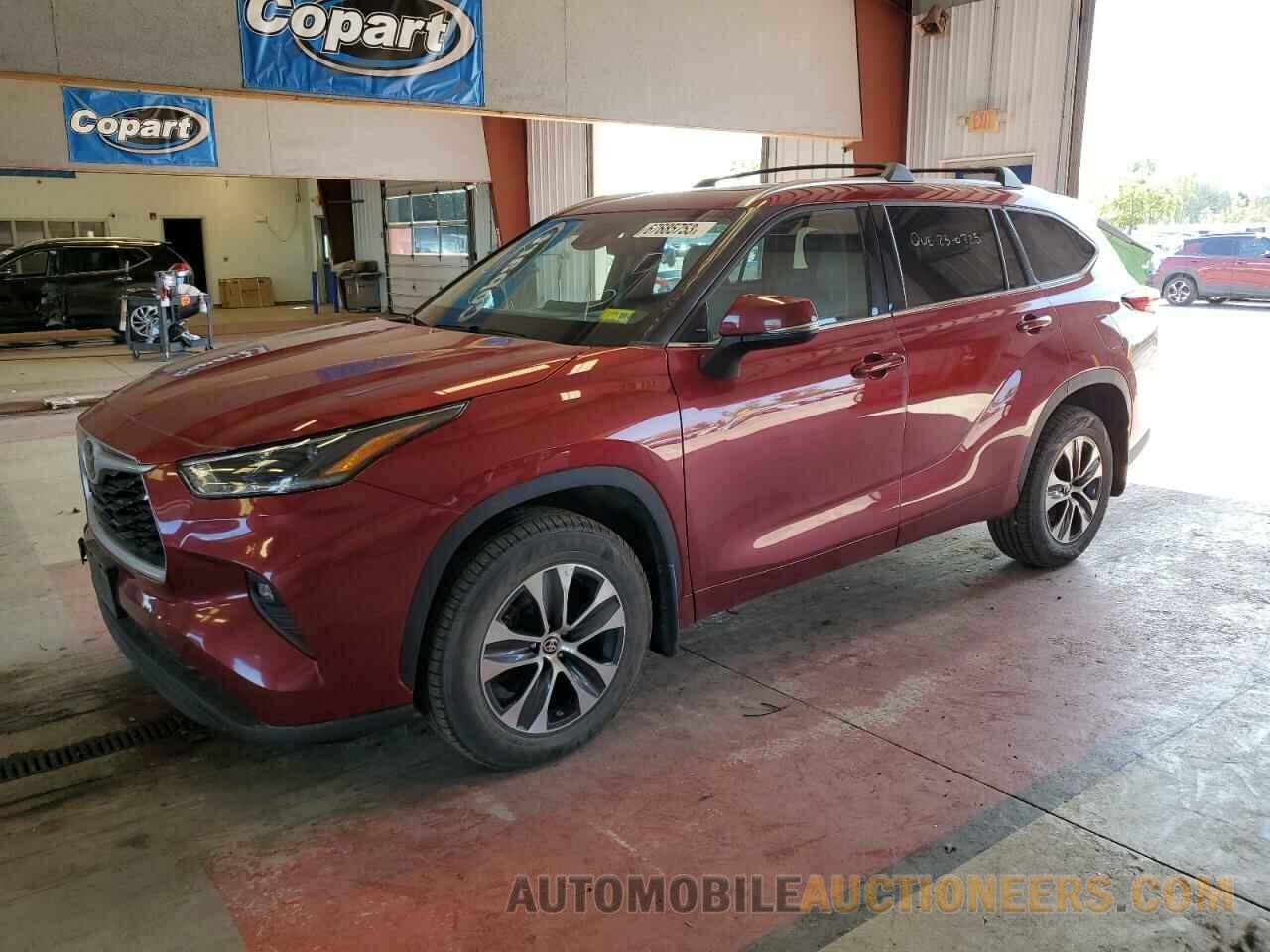 5TDGZRBH4MS061530 TOYOTA HIGHLANDER 2021