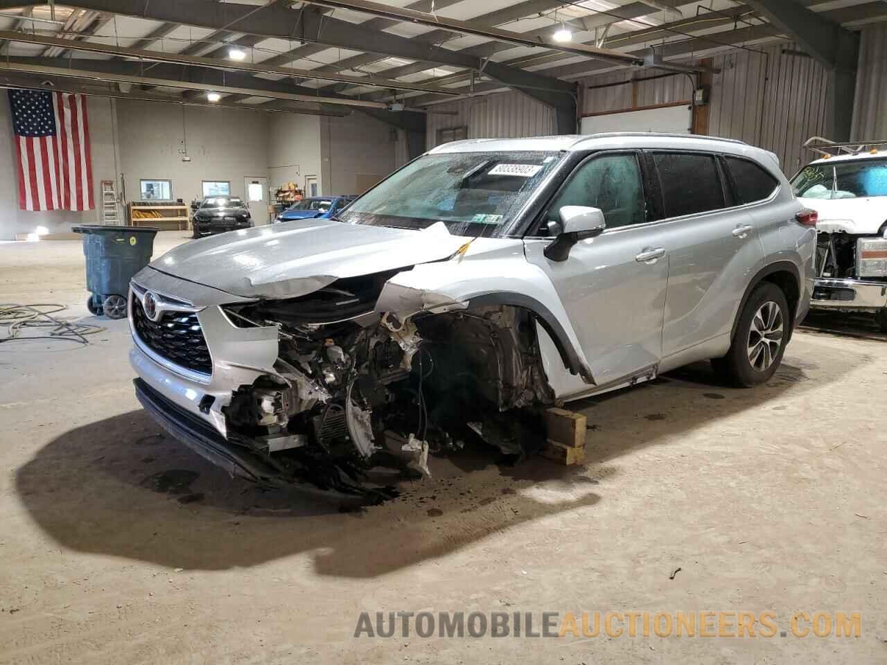 5TDGZRBH4MS073533 TOYOTA HIGHLANDER 2021