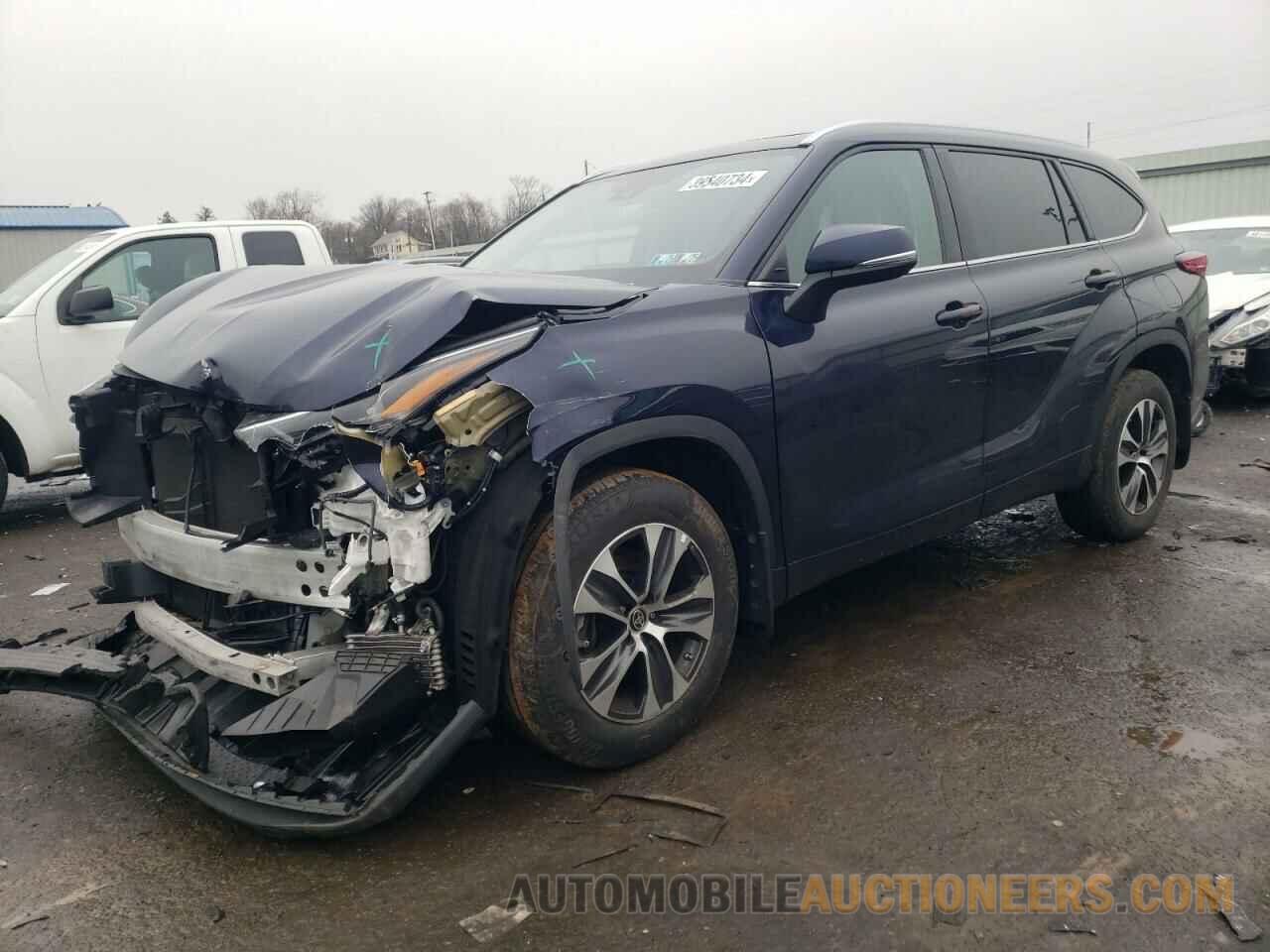 5TDGZRBH4MS080935 TOYOTA HIGHLANDER 2021