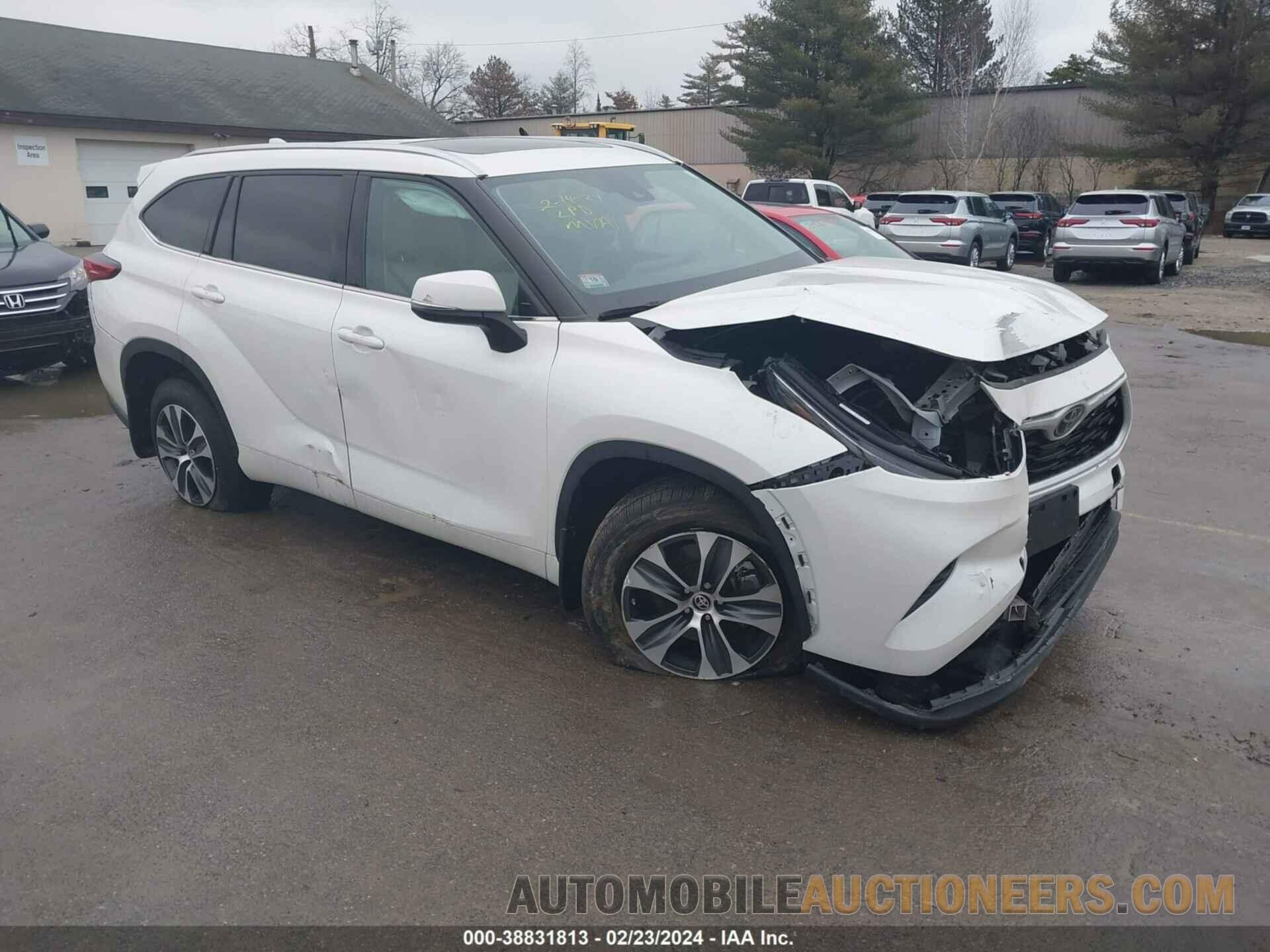 5TDGZRBH4MS087271 TOYOTA HIGHLANDER 2021