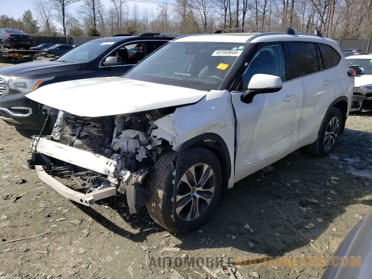 5TDGZRBH4MS091904 TOYOTA HIGHLANDER 2021