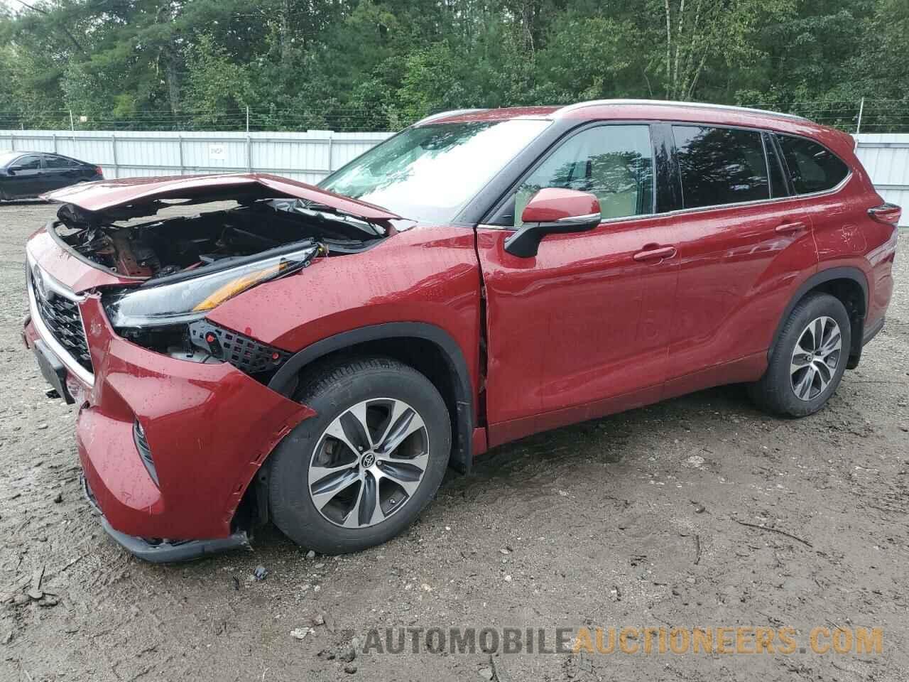 5TDGZRBH4MS093927 TOYOTA HIGHLANDER 2021