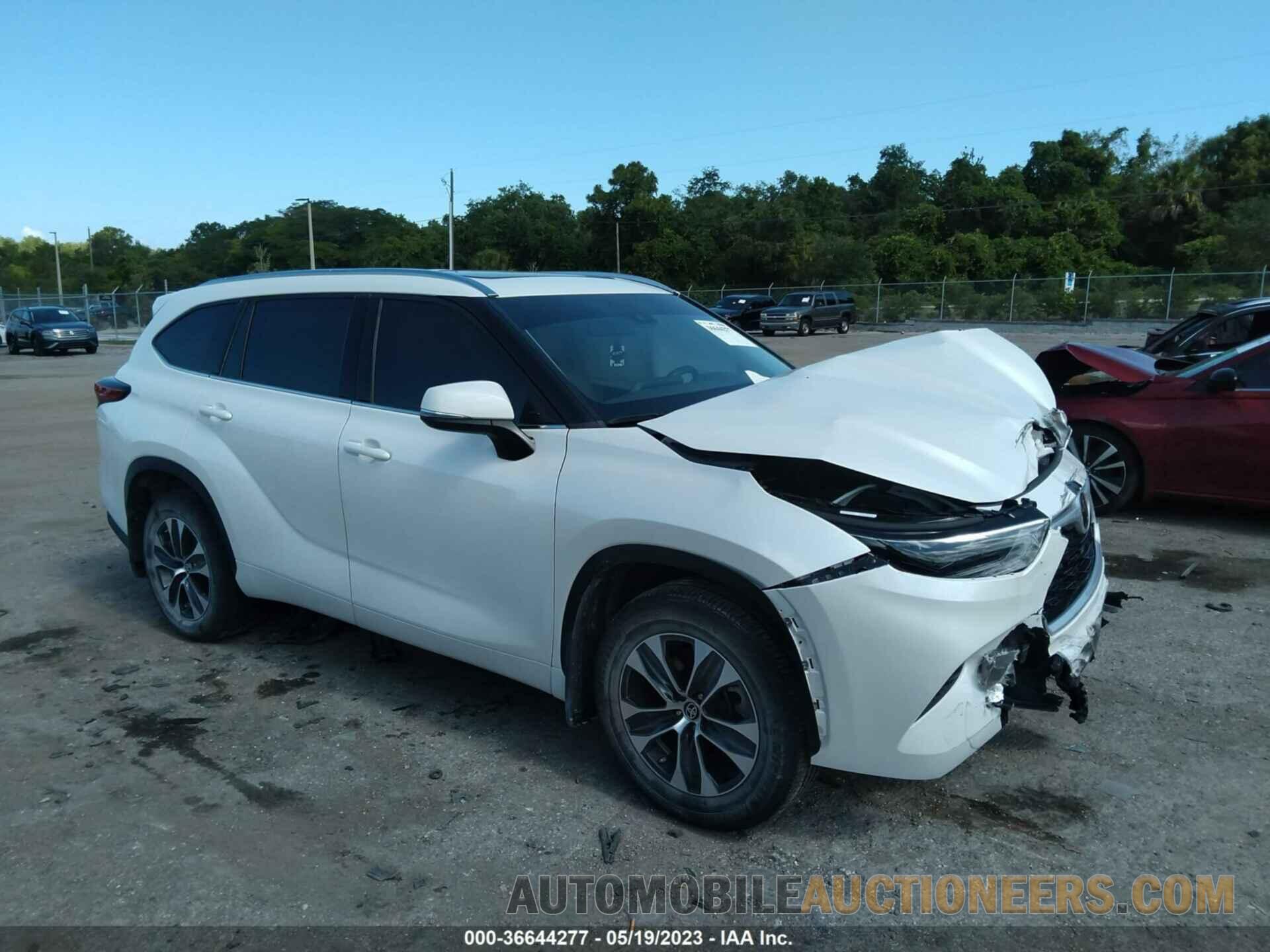 5TDGZRBH4MS104263 TOYOTA HIGHLANDER 2021