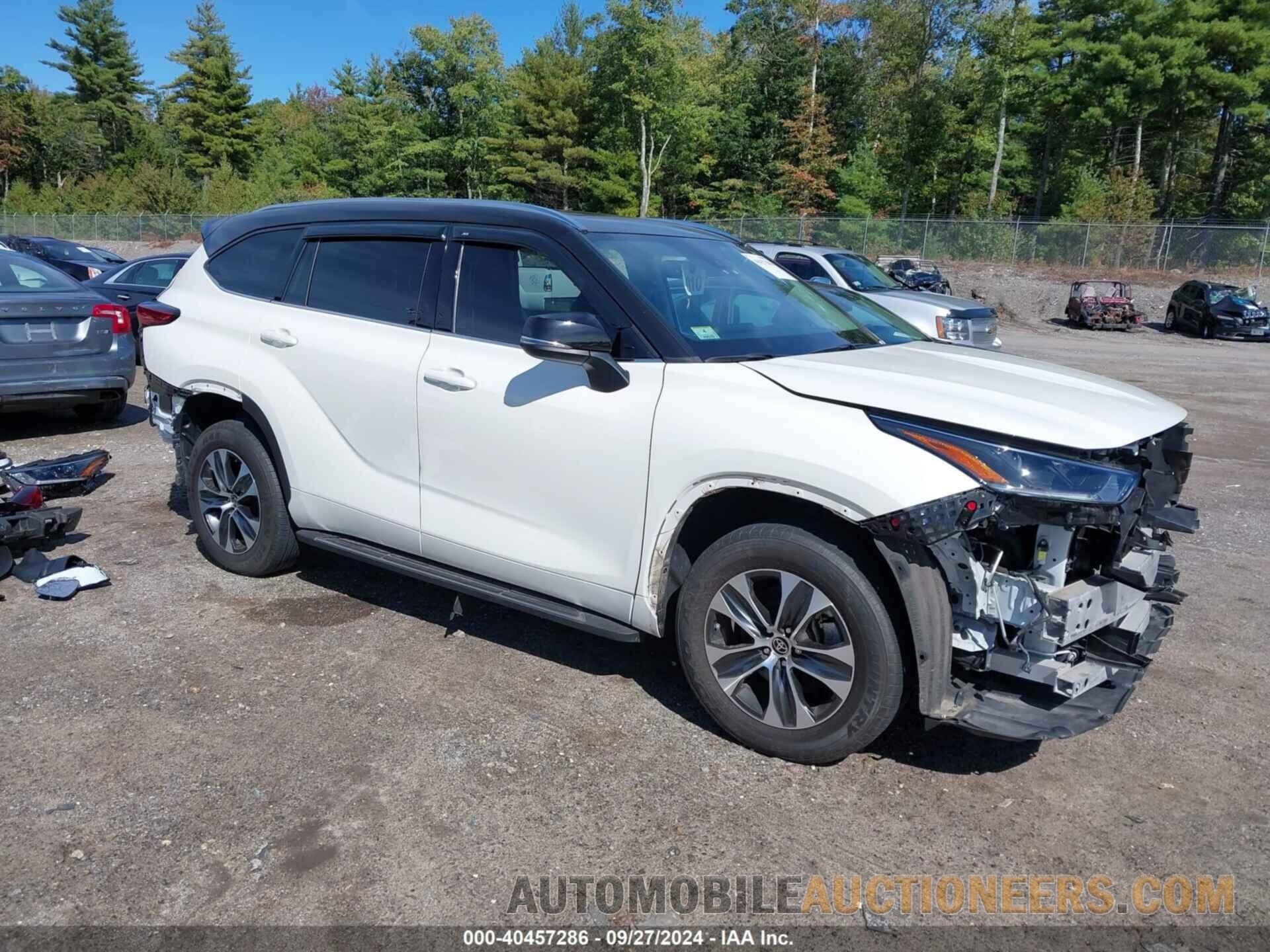 5TDGZRBH4MS127333 TOYOTA HIGHLANDER 2021