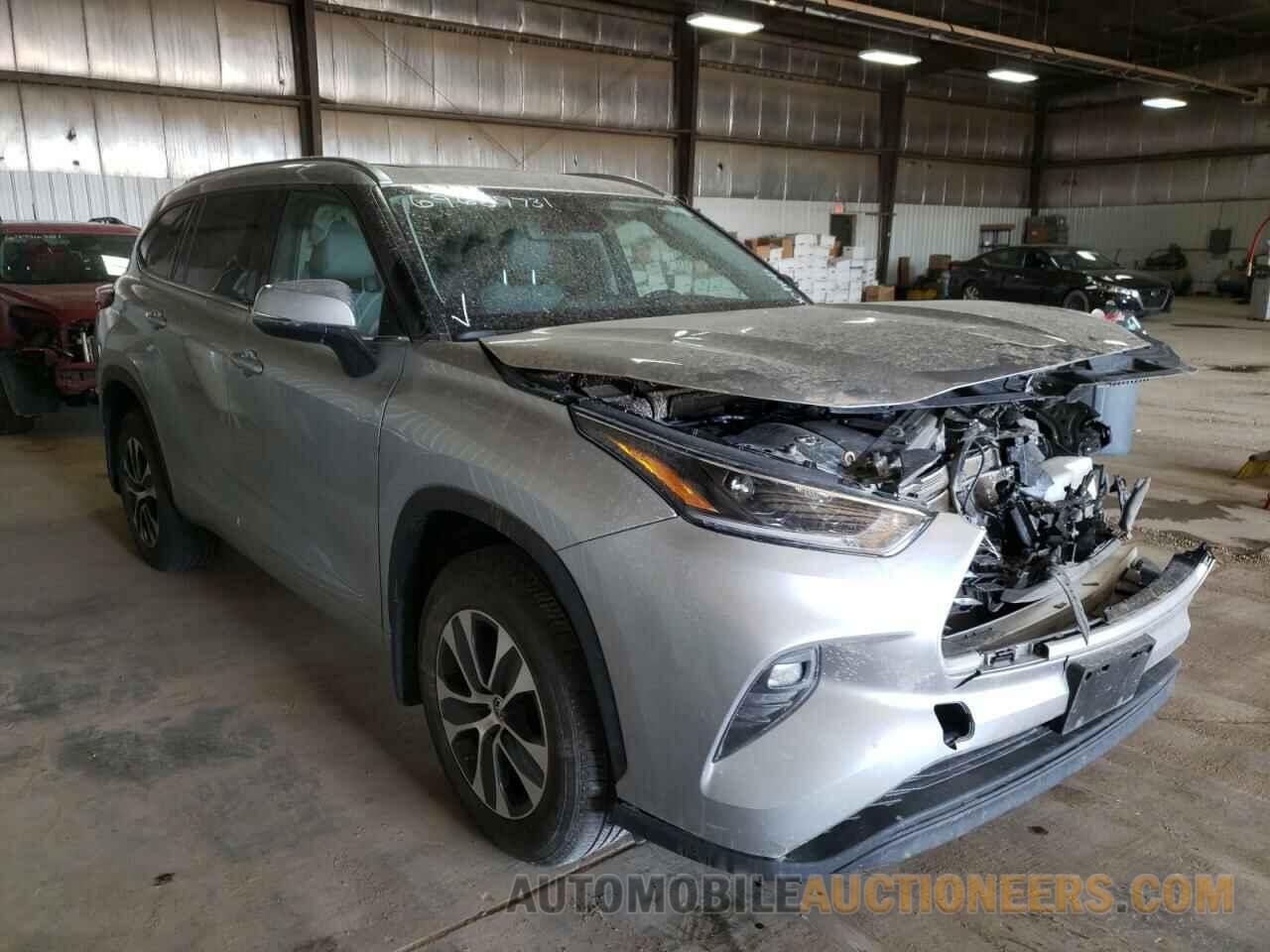 5TDGZRBH4MS128756 TOYOTA HIGHLANDER 2021