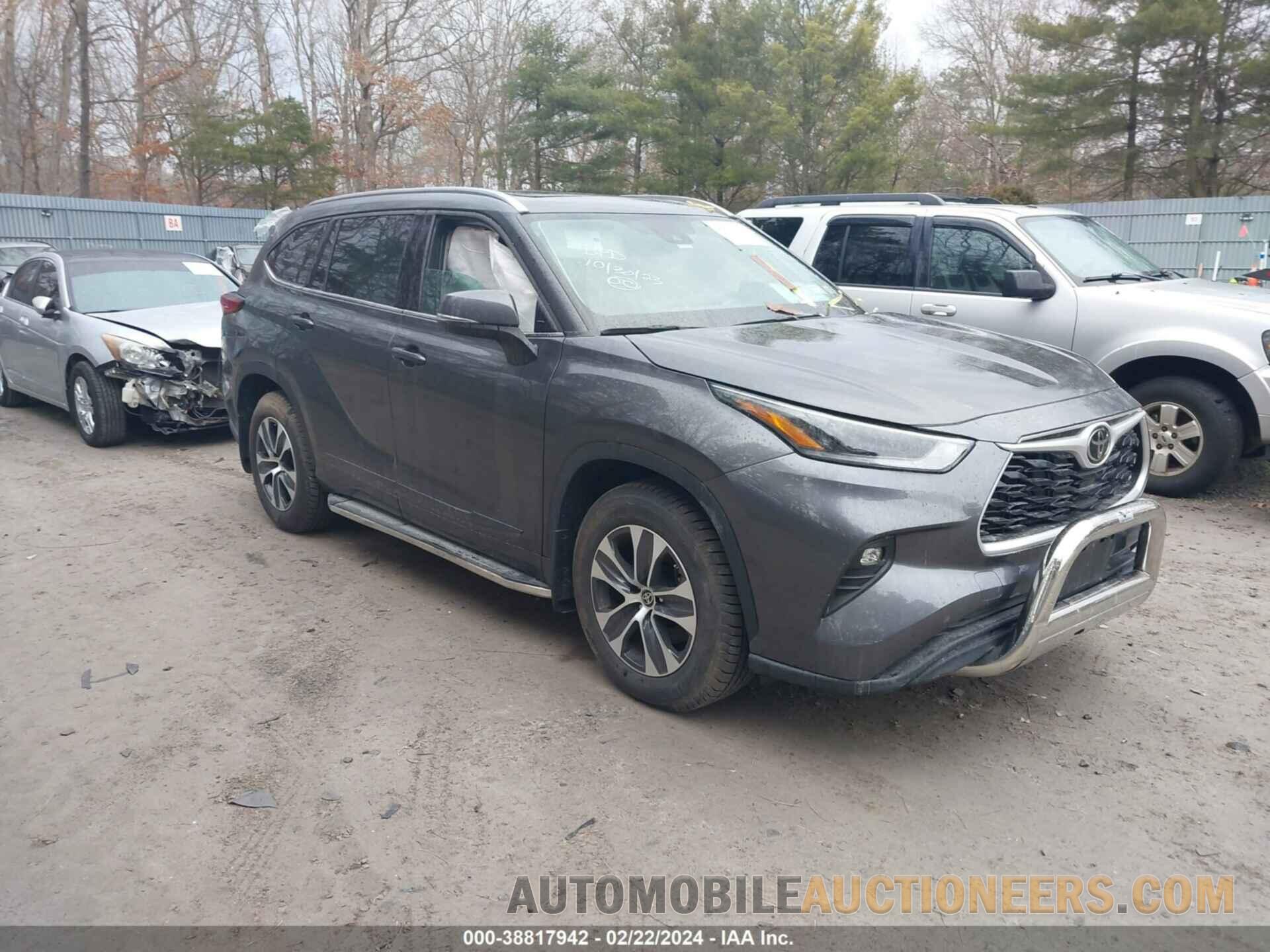 5TDGZRBH4MS135786 TOYOTA HIGHLANDER 2021