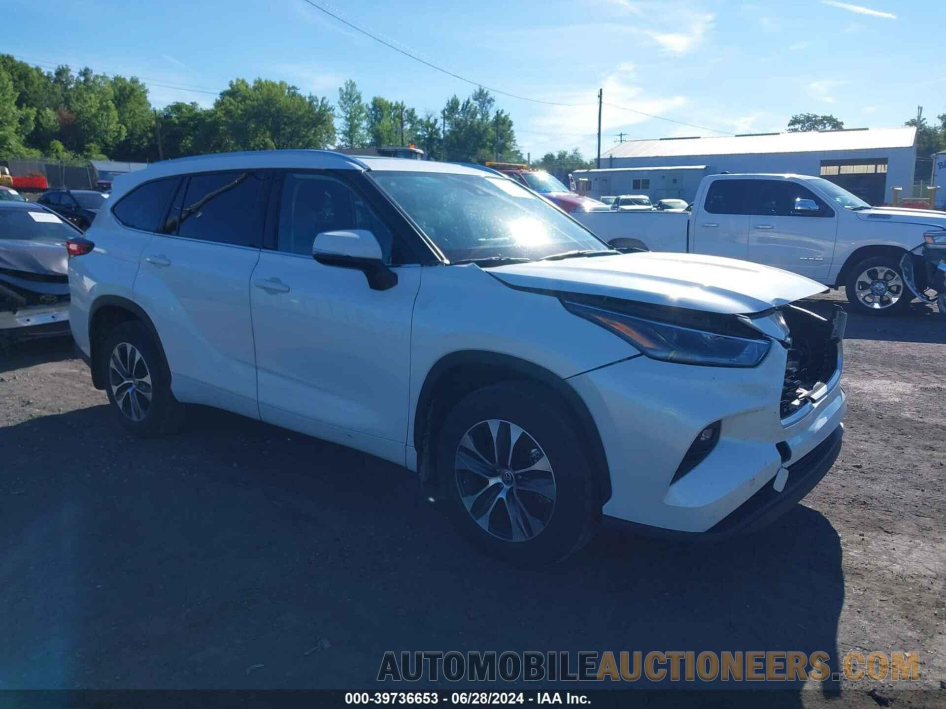 5TDGZRBH4MS139319 TOYOTA HIGHLANDER 2021