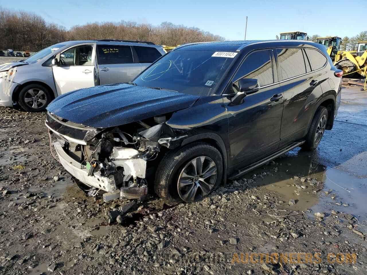 5TDGZRBH4MS142561 TOYOTA HIGHLANDER 2021