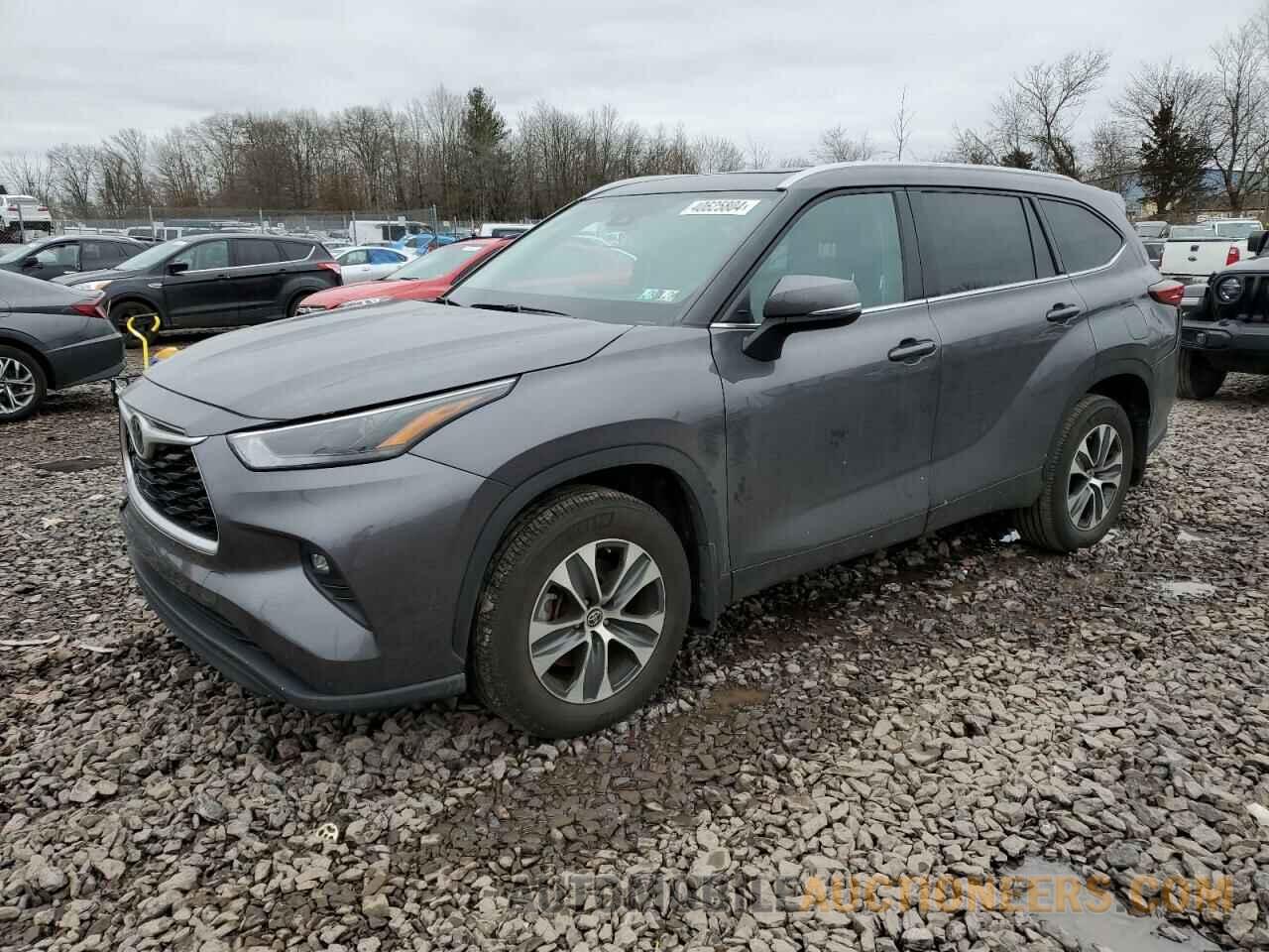 5TDGZRBH4NS190482 TOYOTA HIGHLANDER 2022