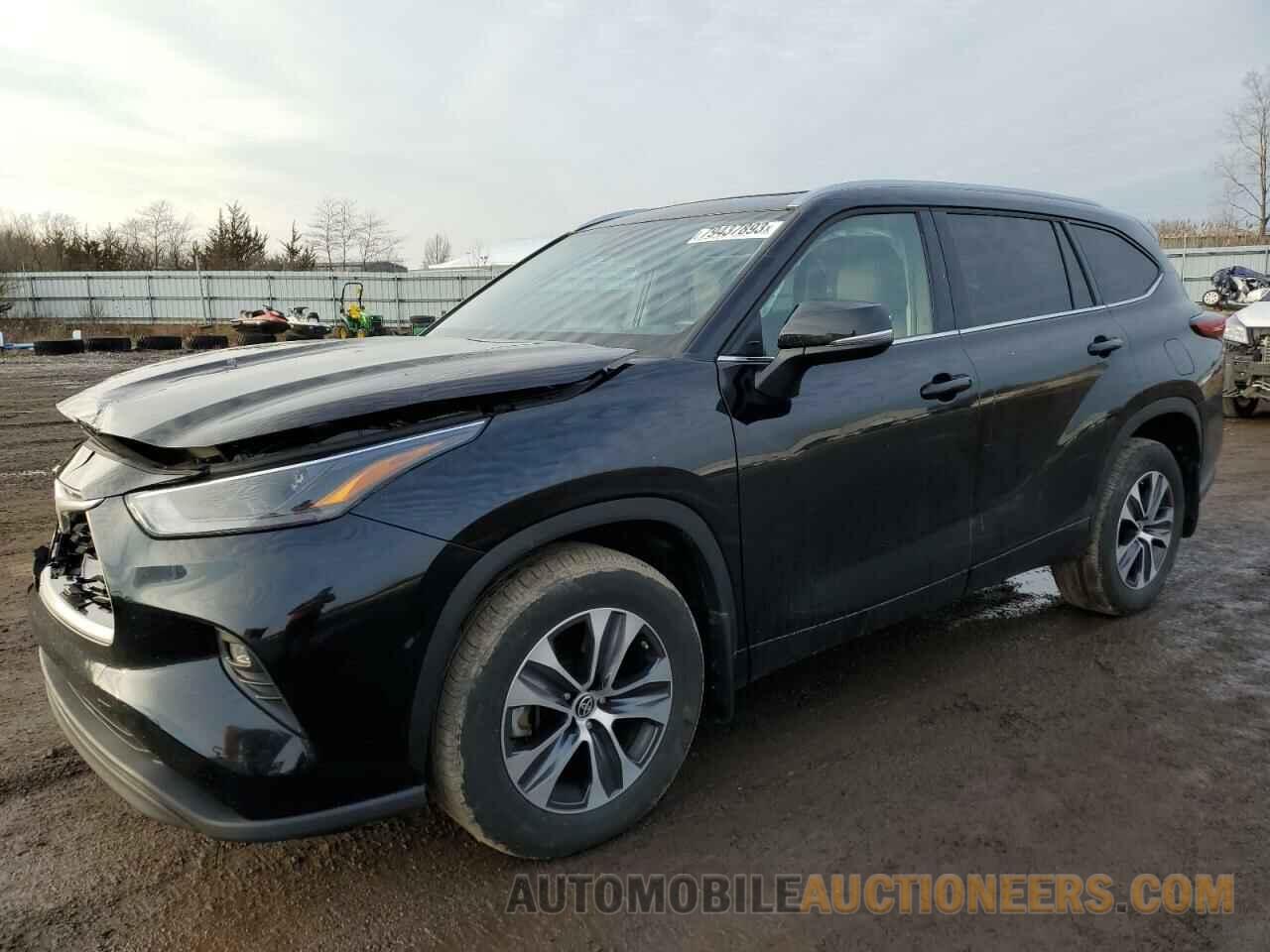 5TDGZRBH4NS215624 TOYOTA HIGHLANDER 2022