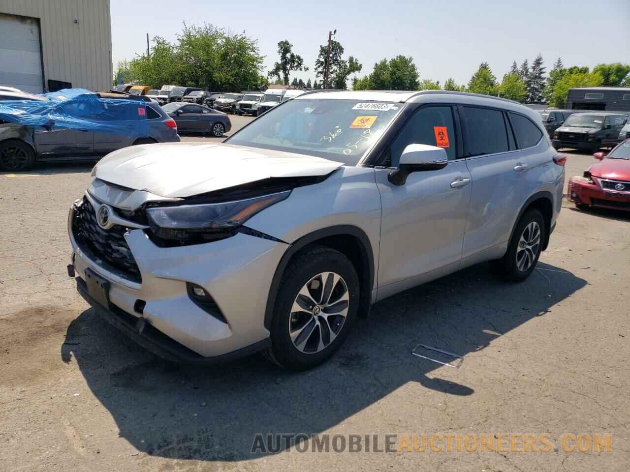 5TDGZRBH4NS581129 TOYOTA HIGHLANDER 2022