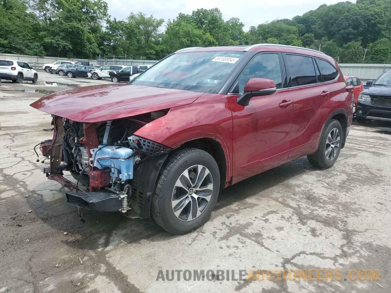 5TDGZRBH5LS005059 TOYOTA HIGHLANDER 2020