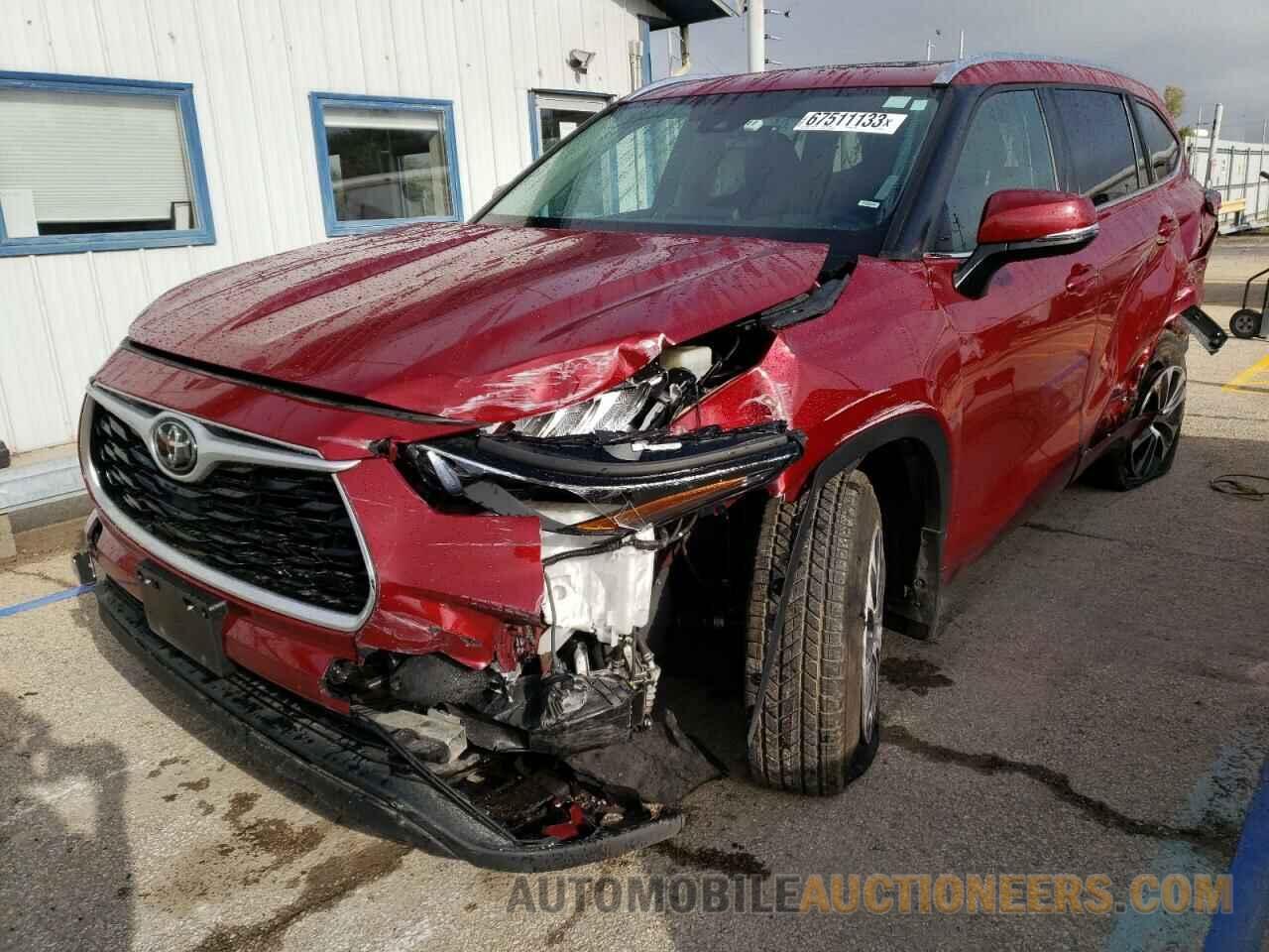 5TDGZRBH5LS019141 TOYOTA HIGHLANDER 2020