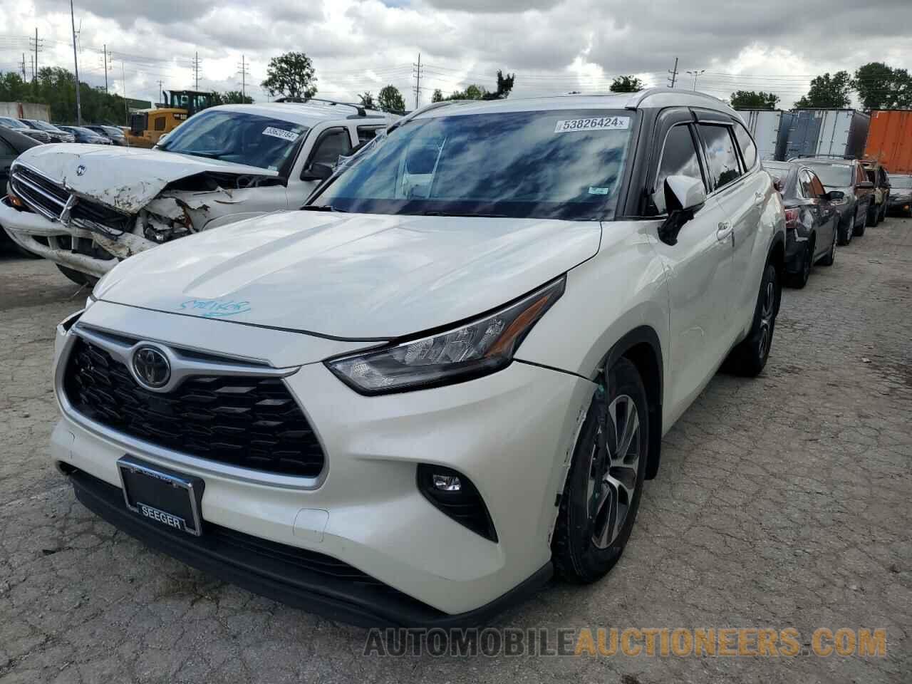 5TDGZRBH5LS502838 TOYOTA HIGHLANDER 2020