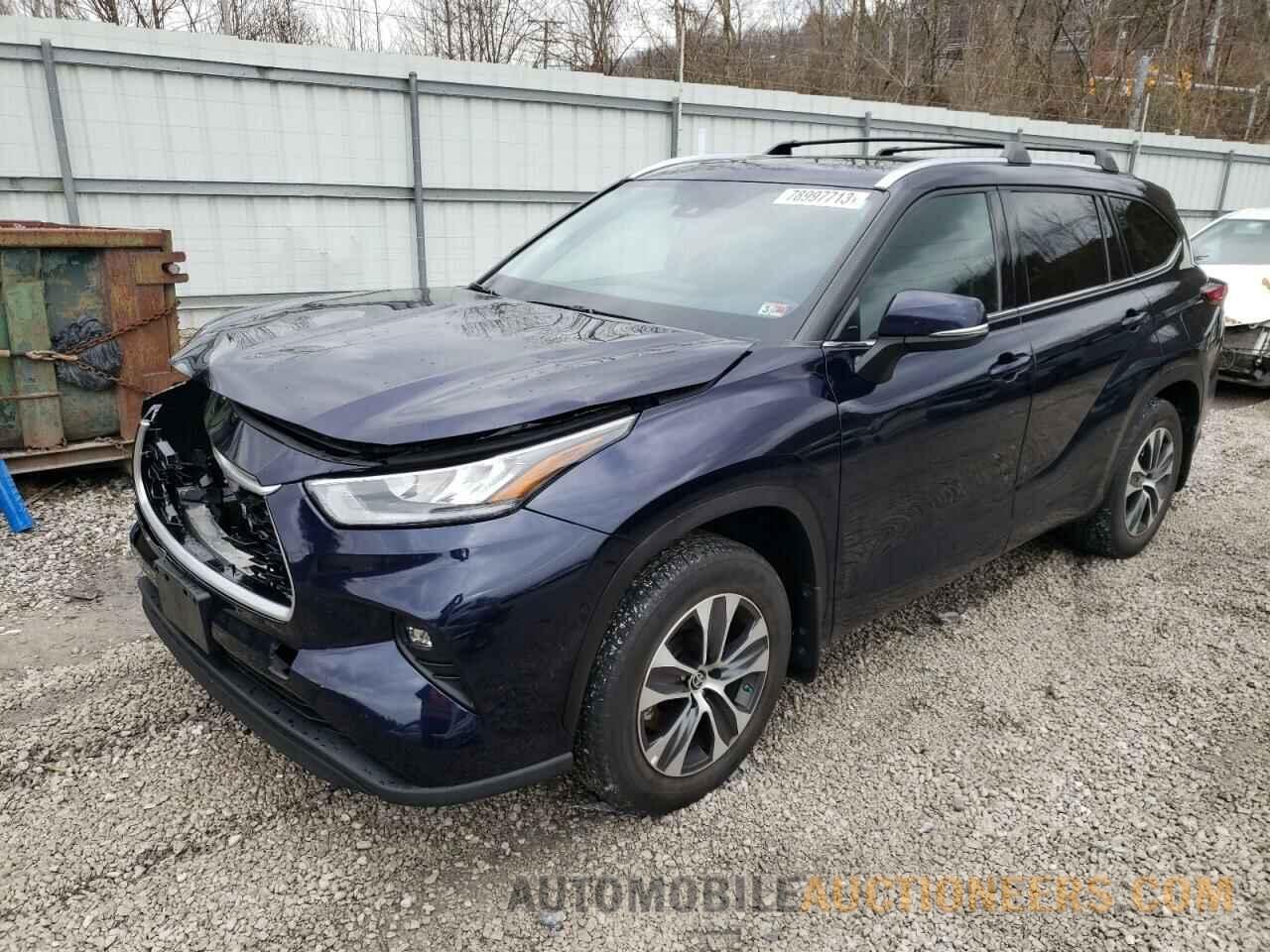 5TDGZRBH5LS515752 TOYOTA HIGHLANDER 2020