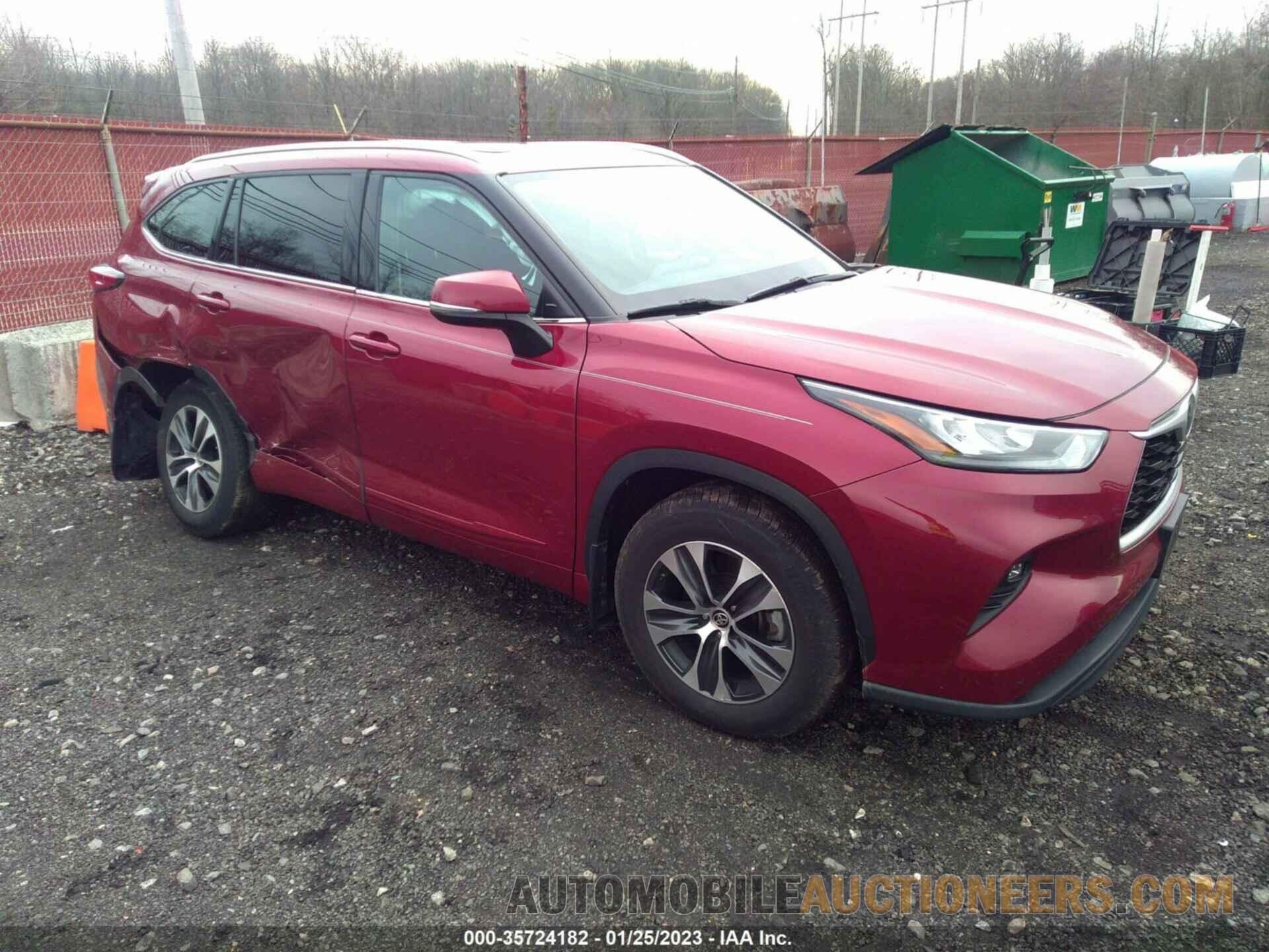 5TDGZRBH5LS515945 TOYOTA HIGHLANDER 2020