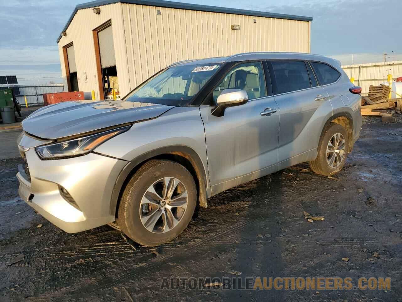 5TDGZRBH5MS077638 TOYOTA HIGHLANDER 2021