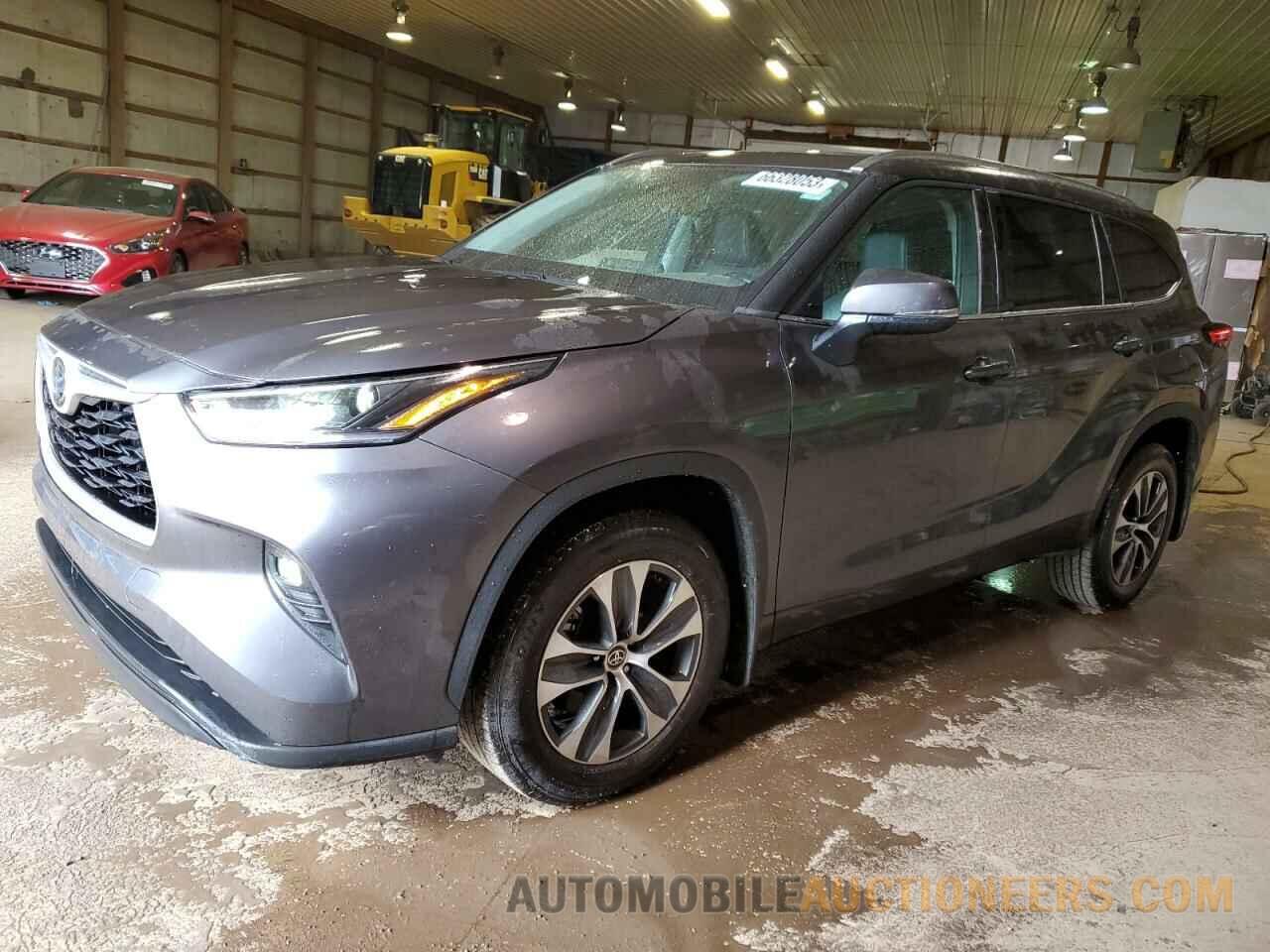 5TDGZRBH5MS088655 TOYOTA HIGHLANDER 2021