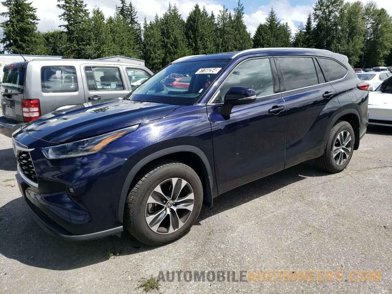 5TDGZRBH5MS119354 TOYOTA HIGHLANDER 2021