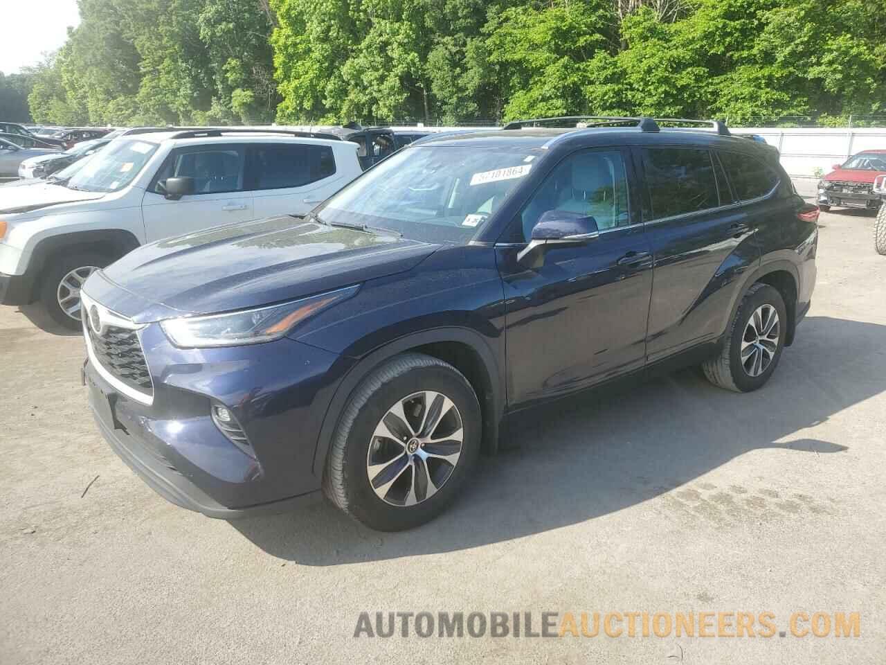 5TDGZRBH5MS122304 TOYOTA HIGHLANDER 2021