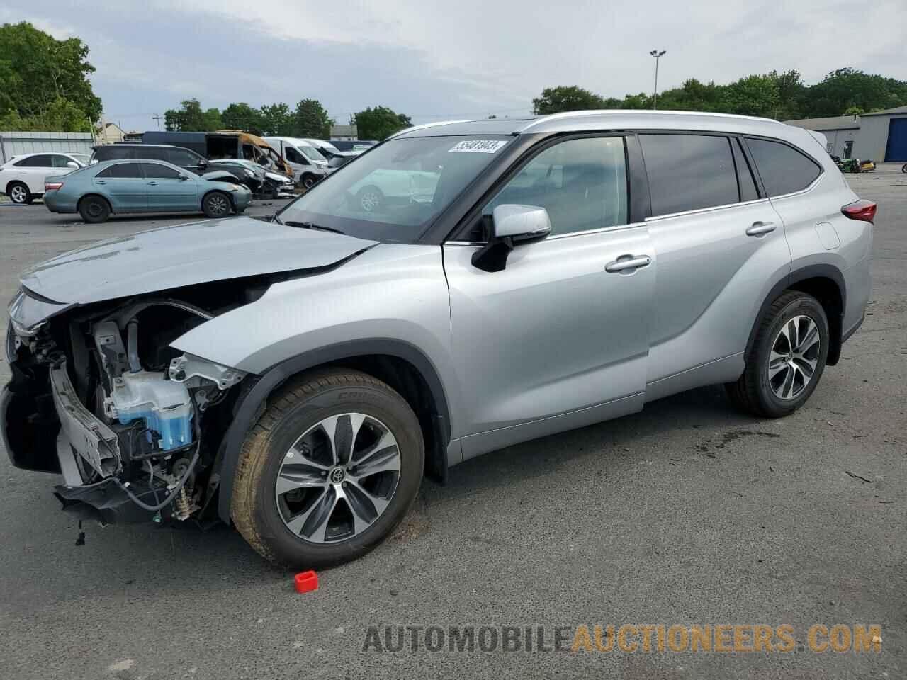 5TDGZRBH5MS160633 TOYOTA HIGHLANDER 2021