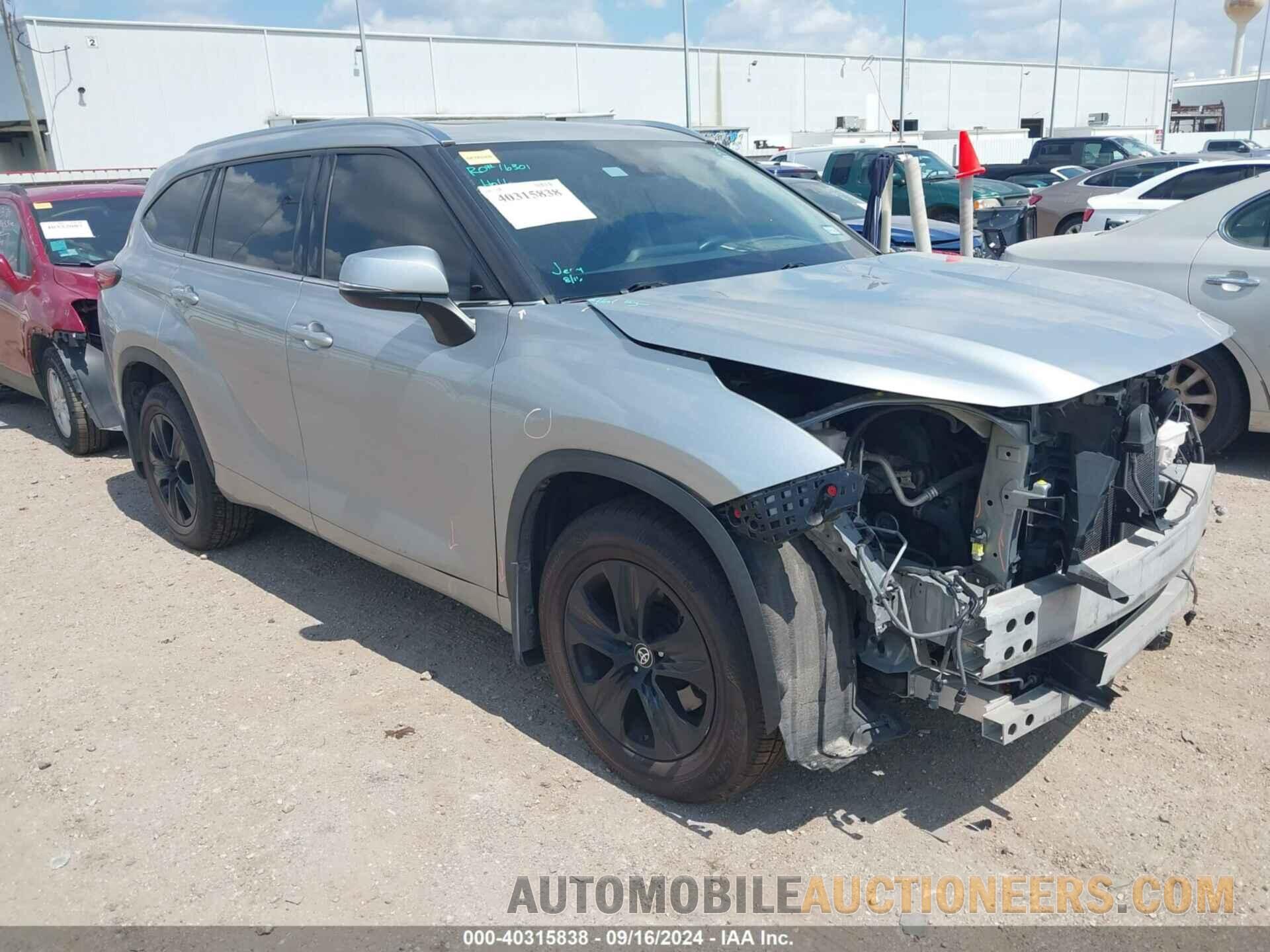 5TDGZRBH5MS525716 TOYOTA HIGHLANDER 2021