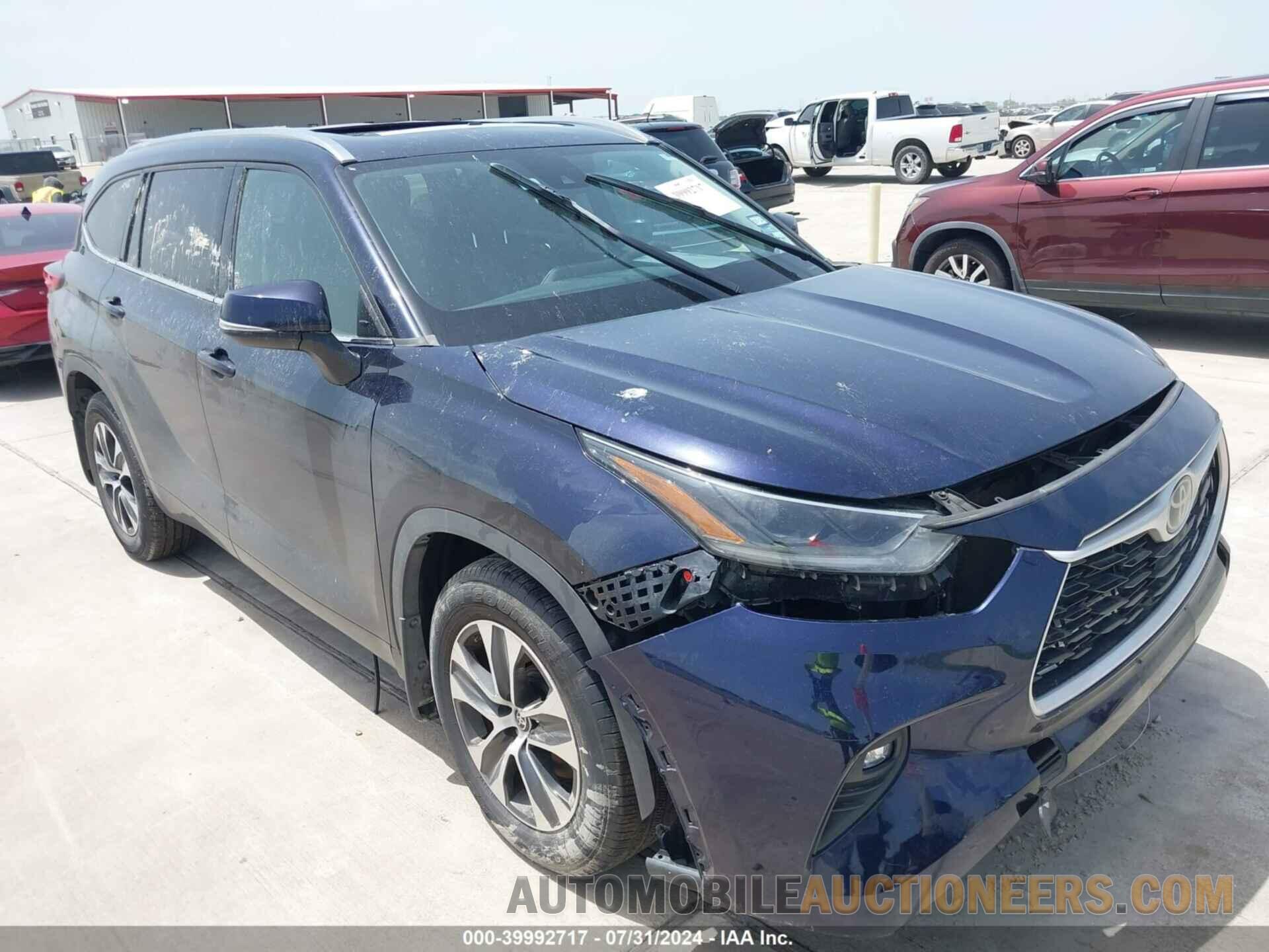 5TDGZRBH5MS525859 TOYOTA HIGHLANDER 2021