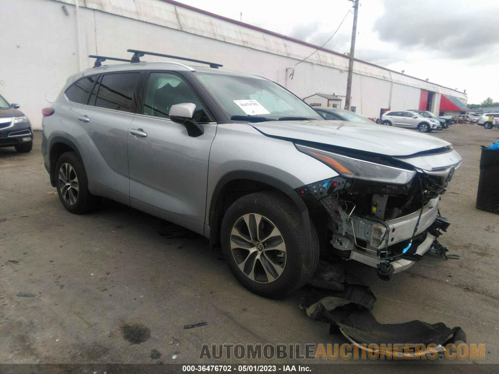 5TDGZRBH5MS533542 TOYOTA HIGHLANDER 2021