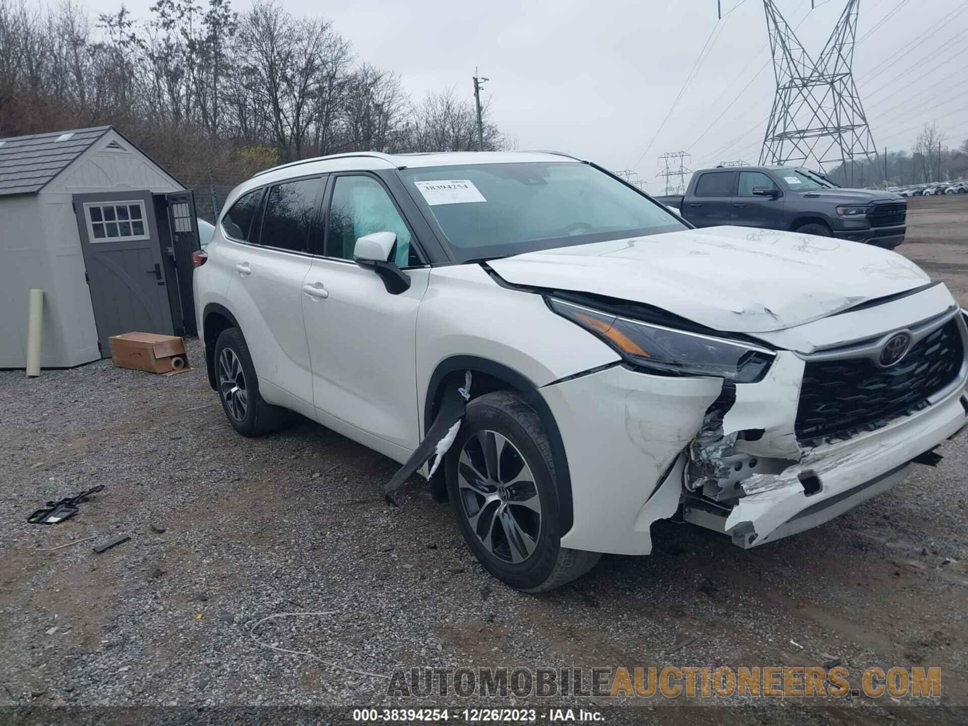 5TDGZRBH5MS535405 TOYOTA HIGHLANDER 2021