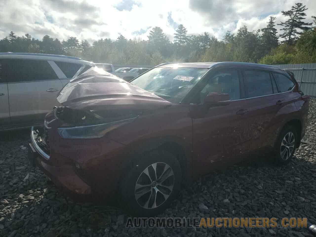 5TDGZRBH5MS541818 TOYOTA HIGHLANDER 2021