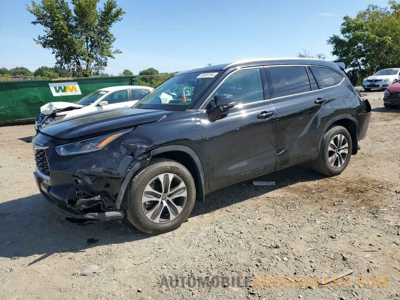 5TDGZRBH5MS543195 TOYOTA HIGHLANDER 2021