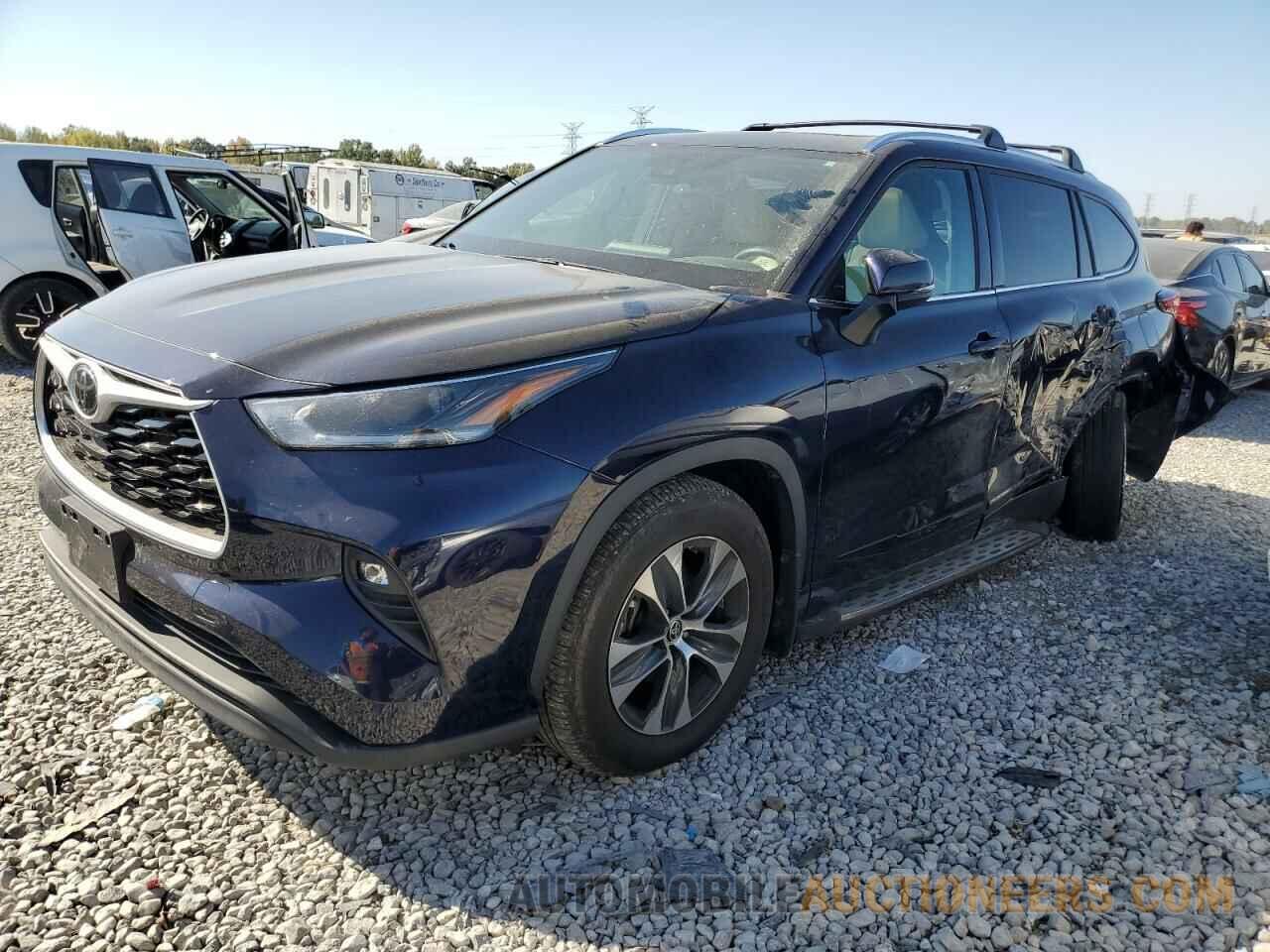 5TDGZRBH5MS548168 TOYOTA HIGHLANDER 2021