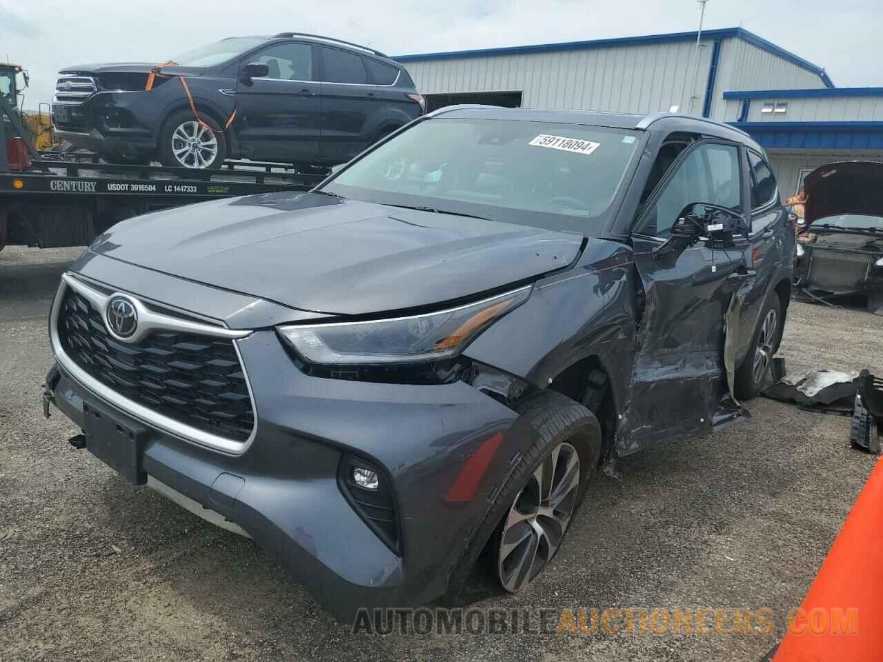 5TDGZRBH5MS554228 TOYOTA HIGHLANDER 2021