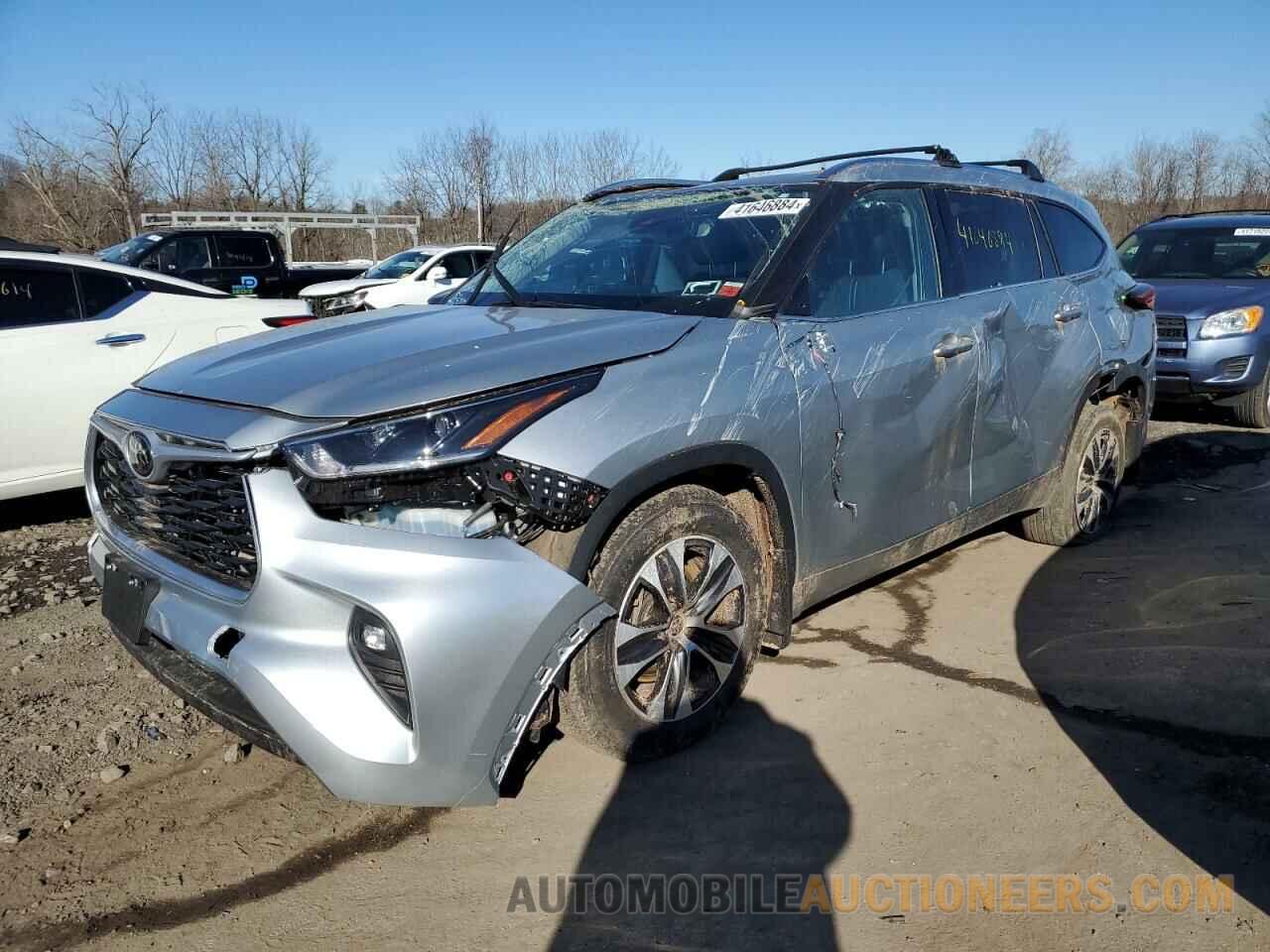 5TDGZRBH5MS555251 TOYOTA HIGHLANDER 2021