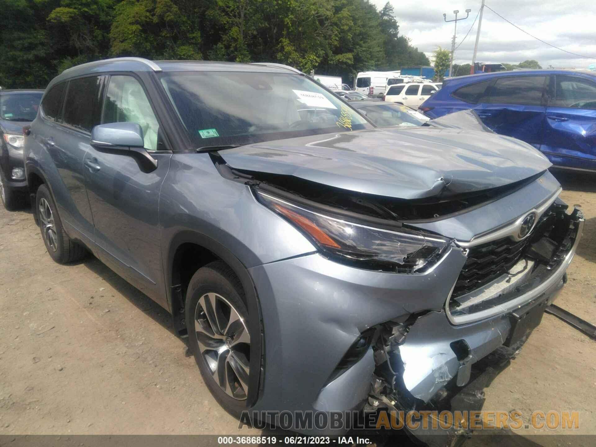 5TDGZRBH5NS243416 TOYOTA HIGHLANDER 2022