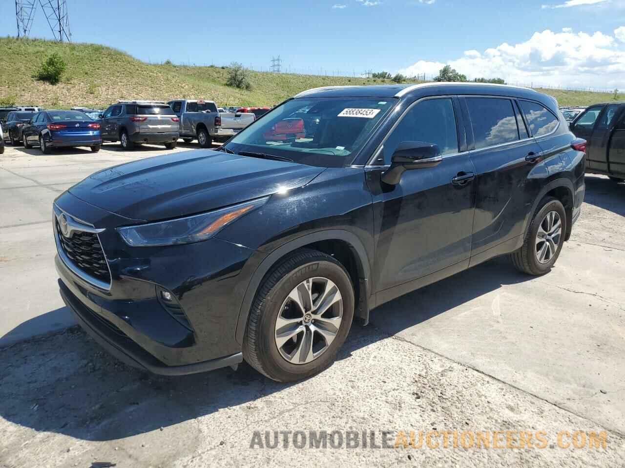 5TDGZRBH5NS561164 TOYOTA HIGHLANDER 2022