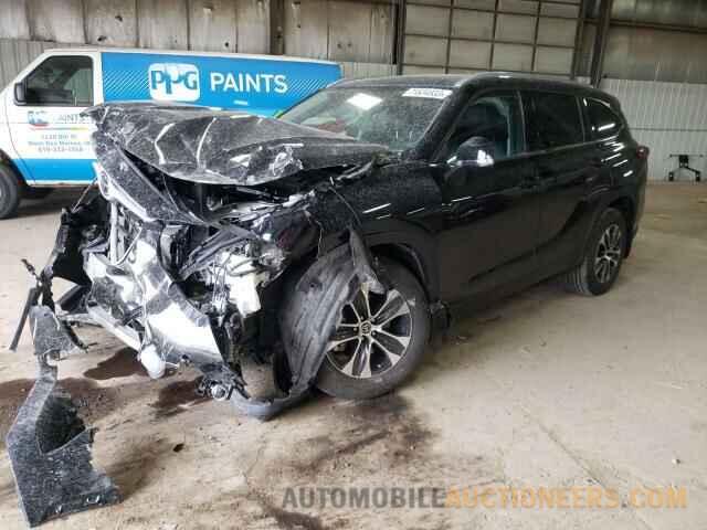 5TDGZRBH5NS593452 TOYOTA HIGHLANDER 2022