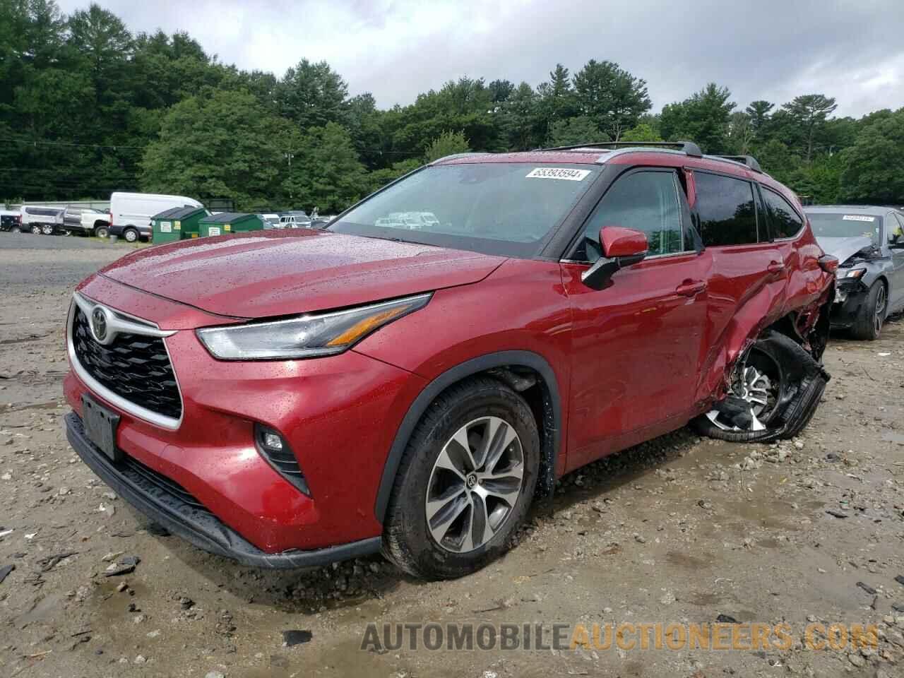 5TDGZRBH6MS057589 TOYOTA HIGHLANDER 2021