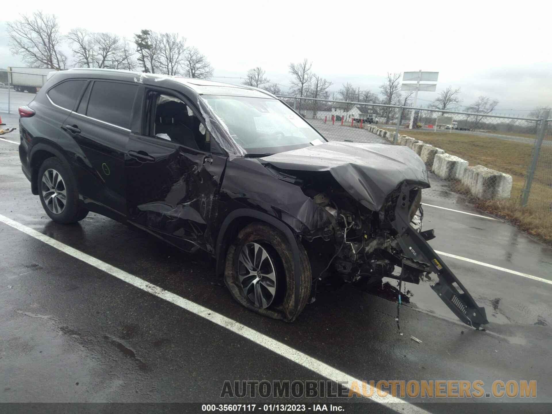 5TDGZRBH6MS110288 TOYOTA HIGHLANDER 2021