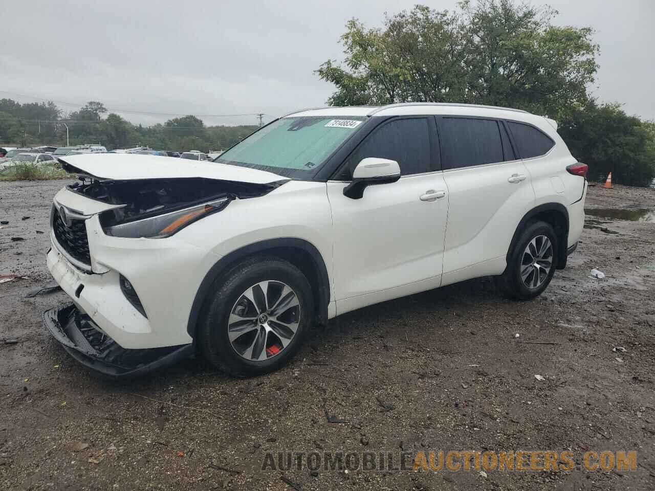 5TDGZRBH6MS113420 TOYOTA HIGHLANDER 2021