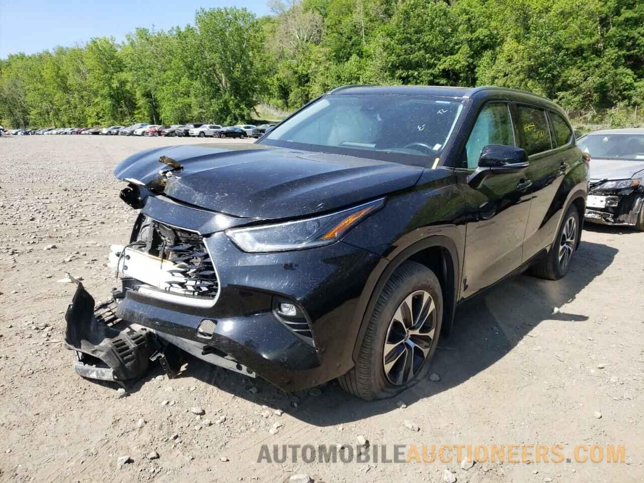 5TDGZRBH6MS115653 TOYOTA HIGHLANDER 2021