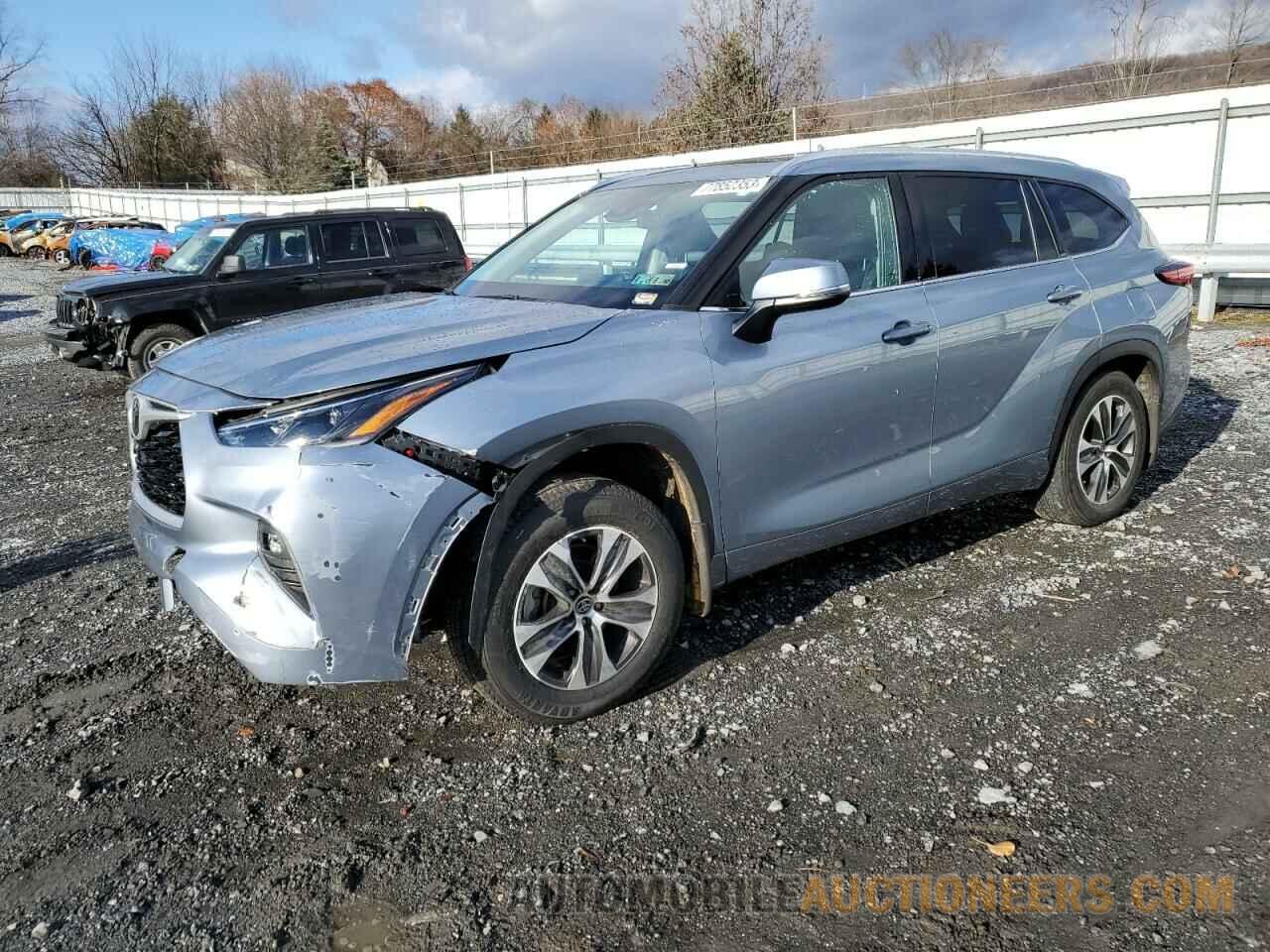 5TDGZRBH6MS138091 TOYOTA HIGHLANDER 2021