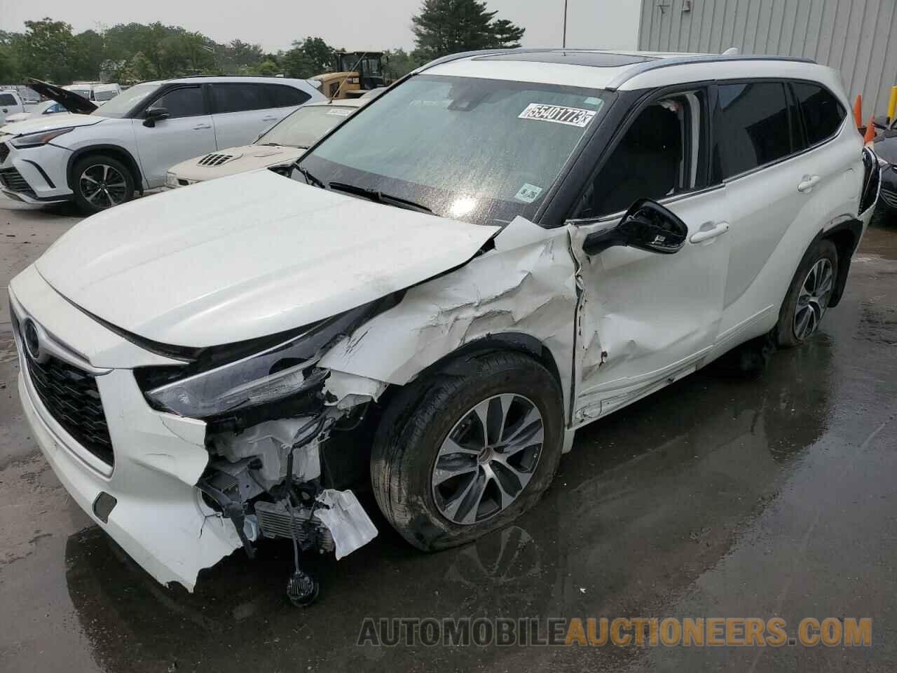 5TDGZRBH6MS140424 TOYOTA HIGHLANDER 2021