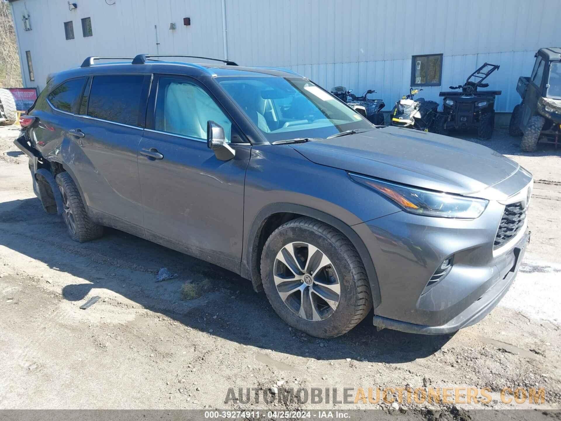 5TDGZRBH6MS145106 TOYOTA HIGHLANDER 2021